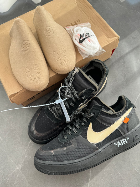 Air Force 1 Low Off-White Black US9.5