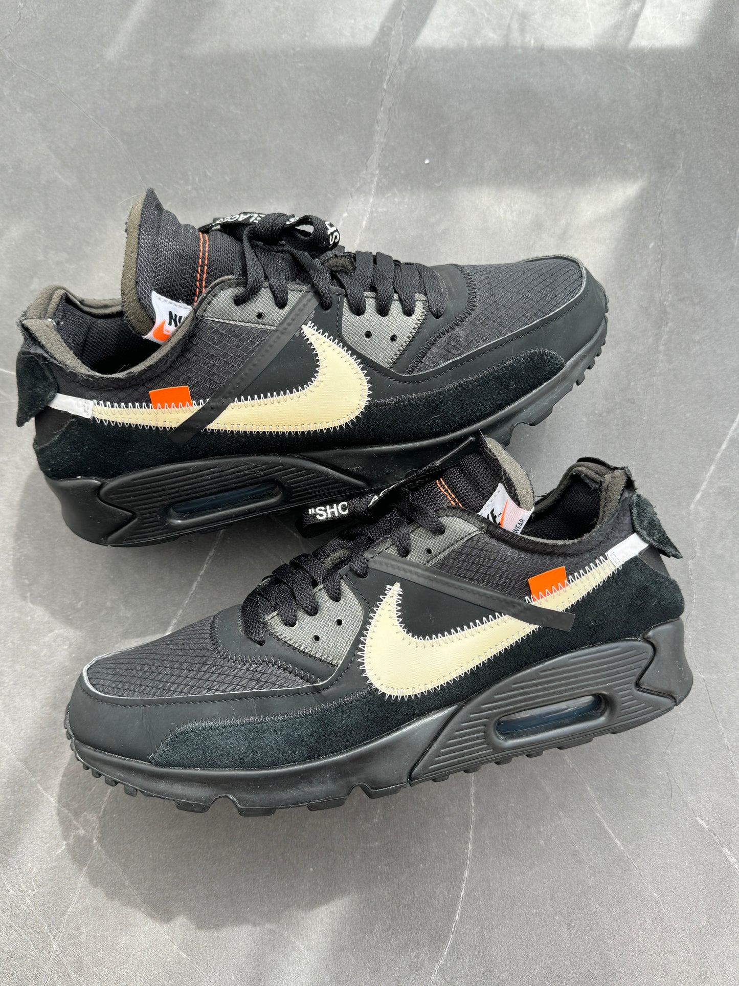 Air Max 90 Off-White Black US10.5