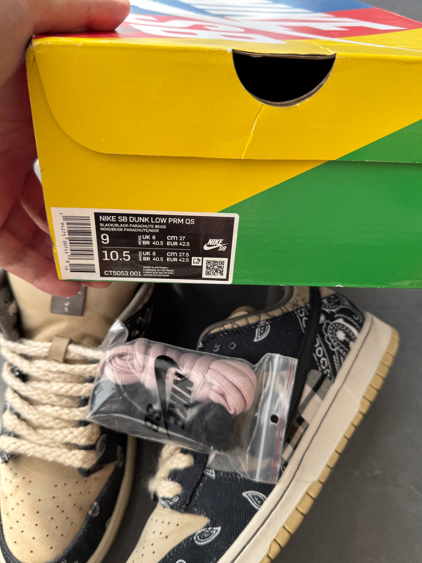 Dunk Low Pro SB Travis Scott US9