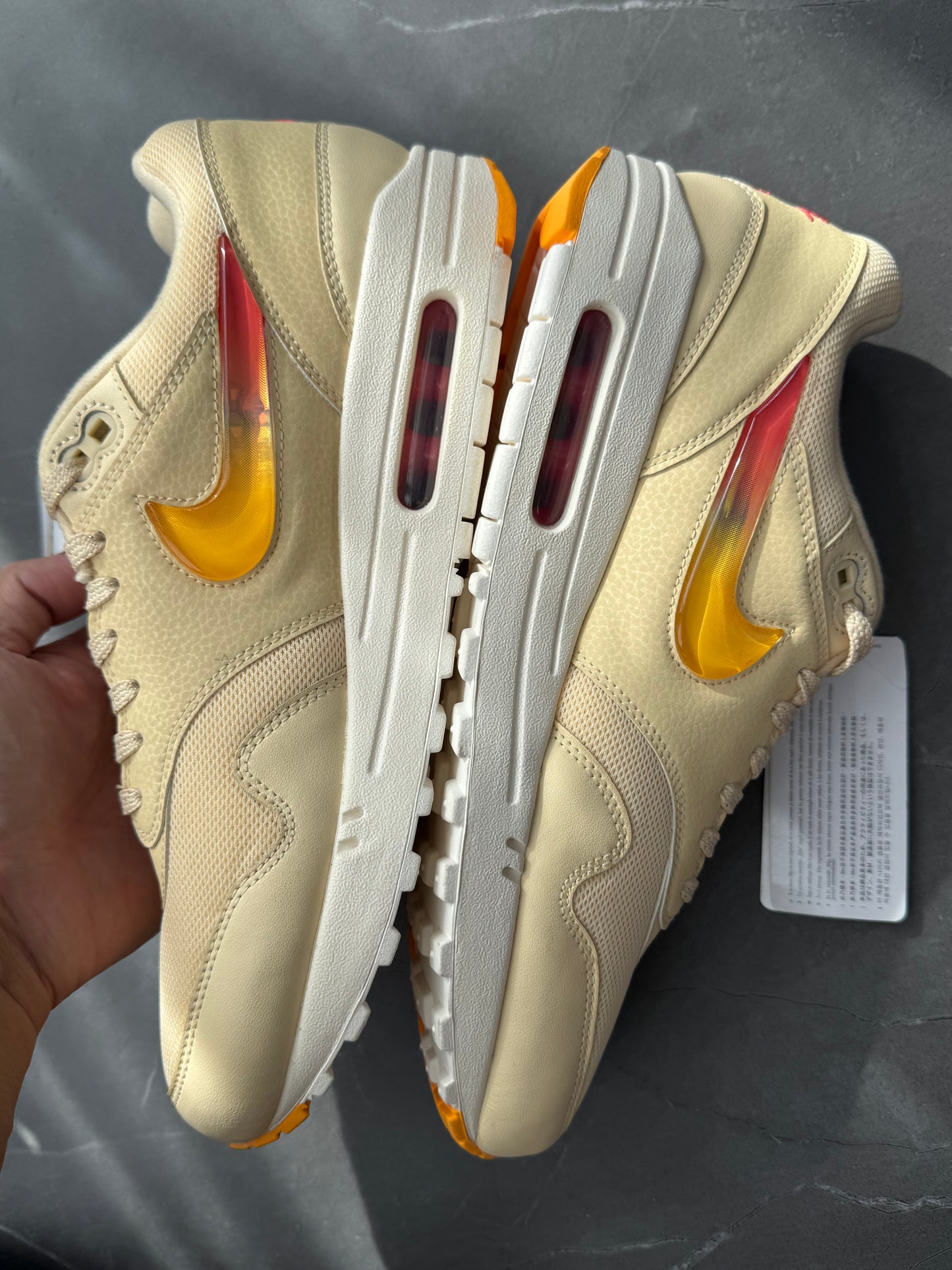 Air Max 1 Jelly Swoosh Sample