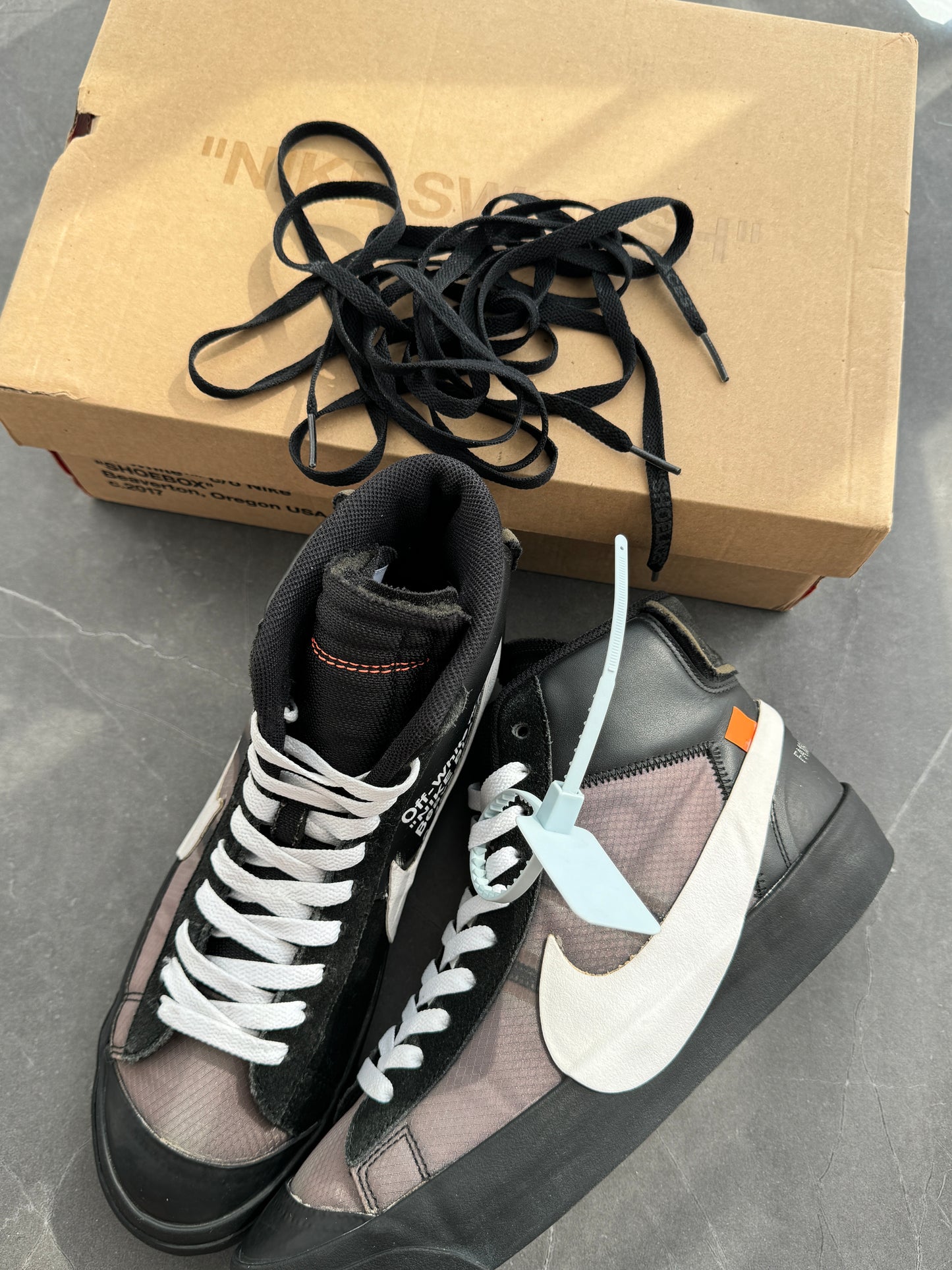 Nike Blazer Off-White Grim Reaper US10