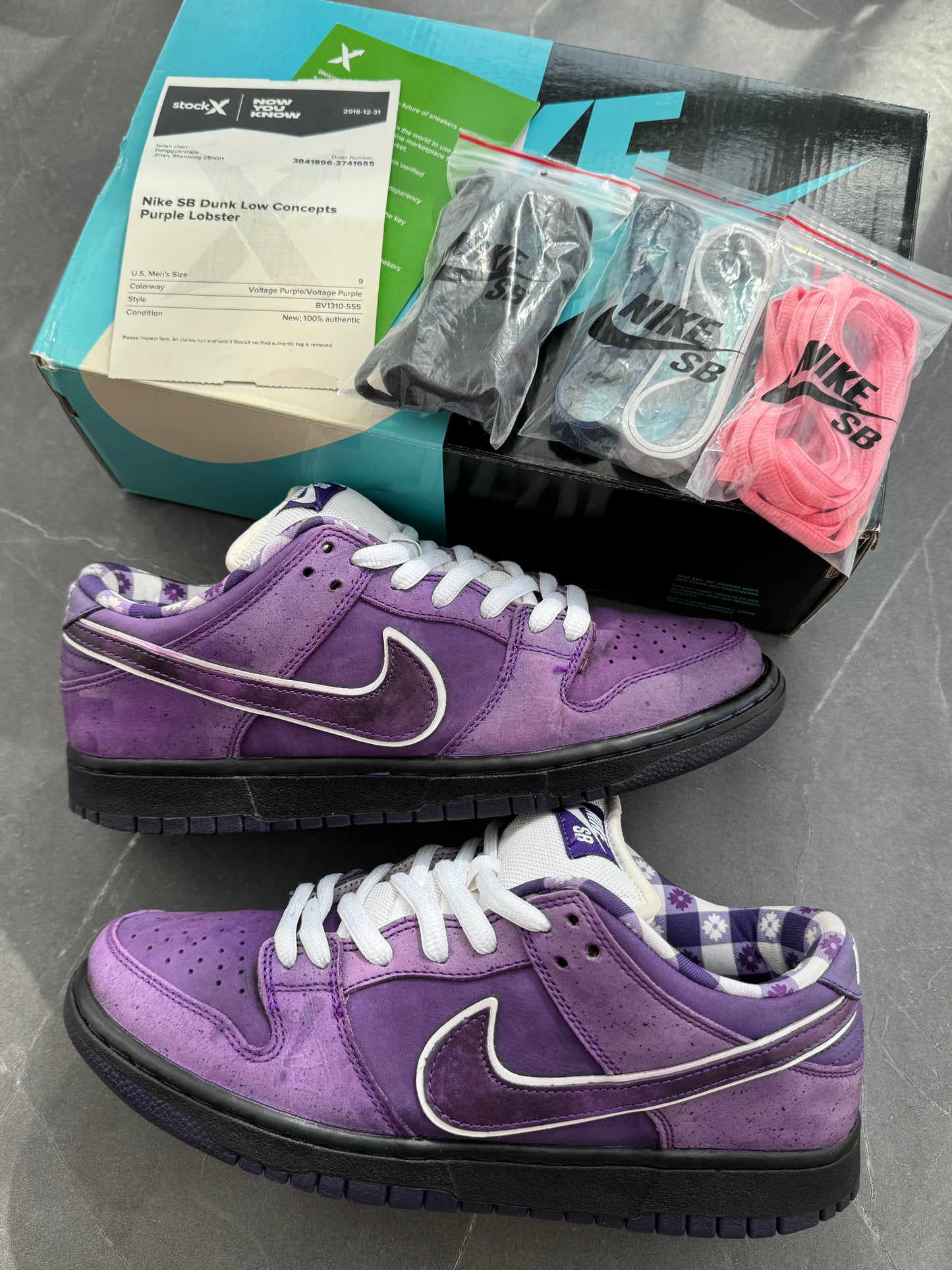 Dunk Low Pro SB Purple Lobster US9