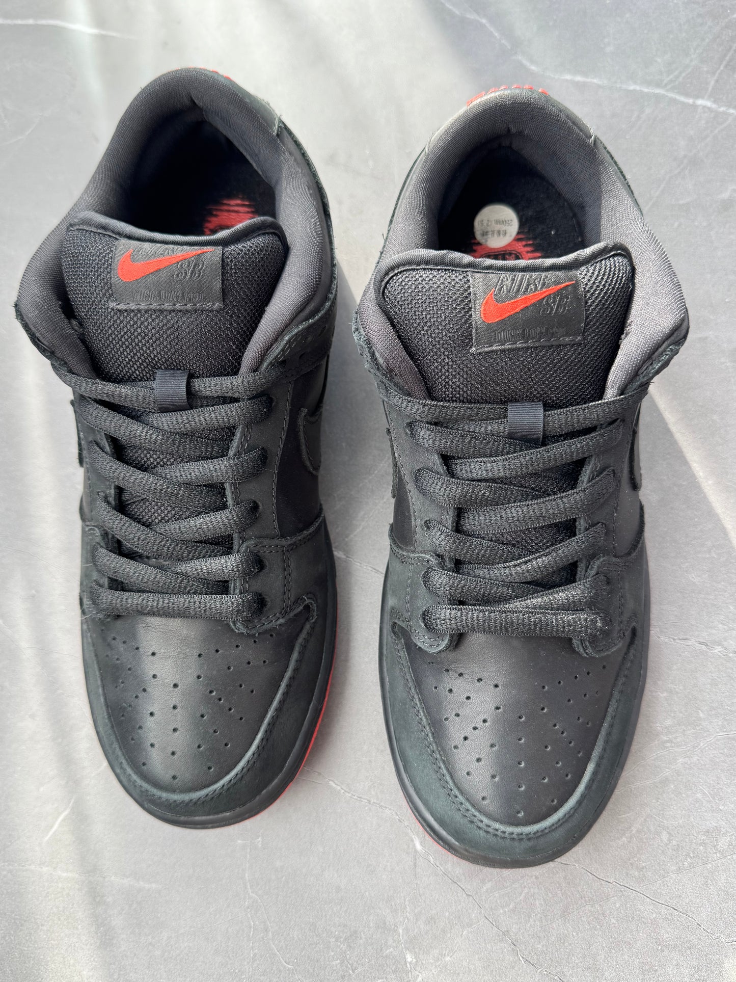 Dunk Low Pro SB Black Pigeon US7