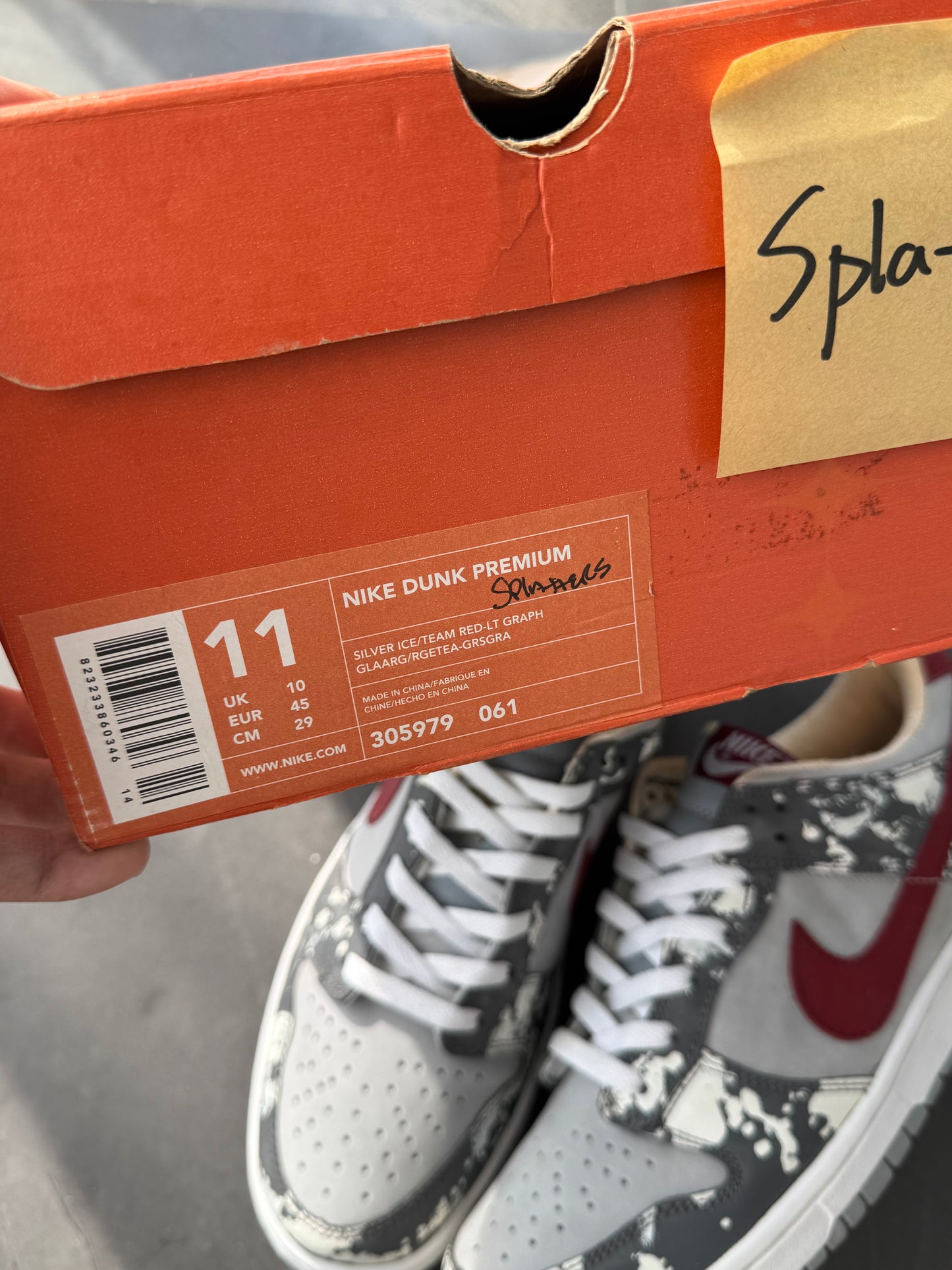Dunk Low Premium Undefeated Splatter 202
