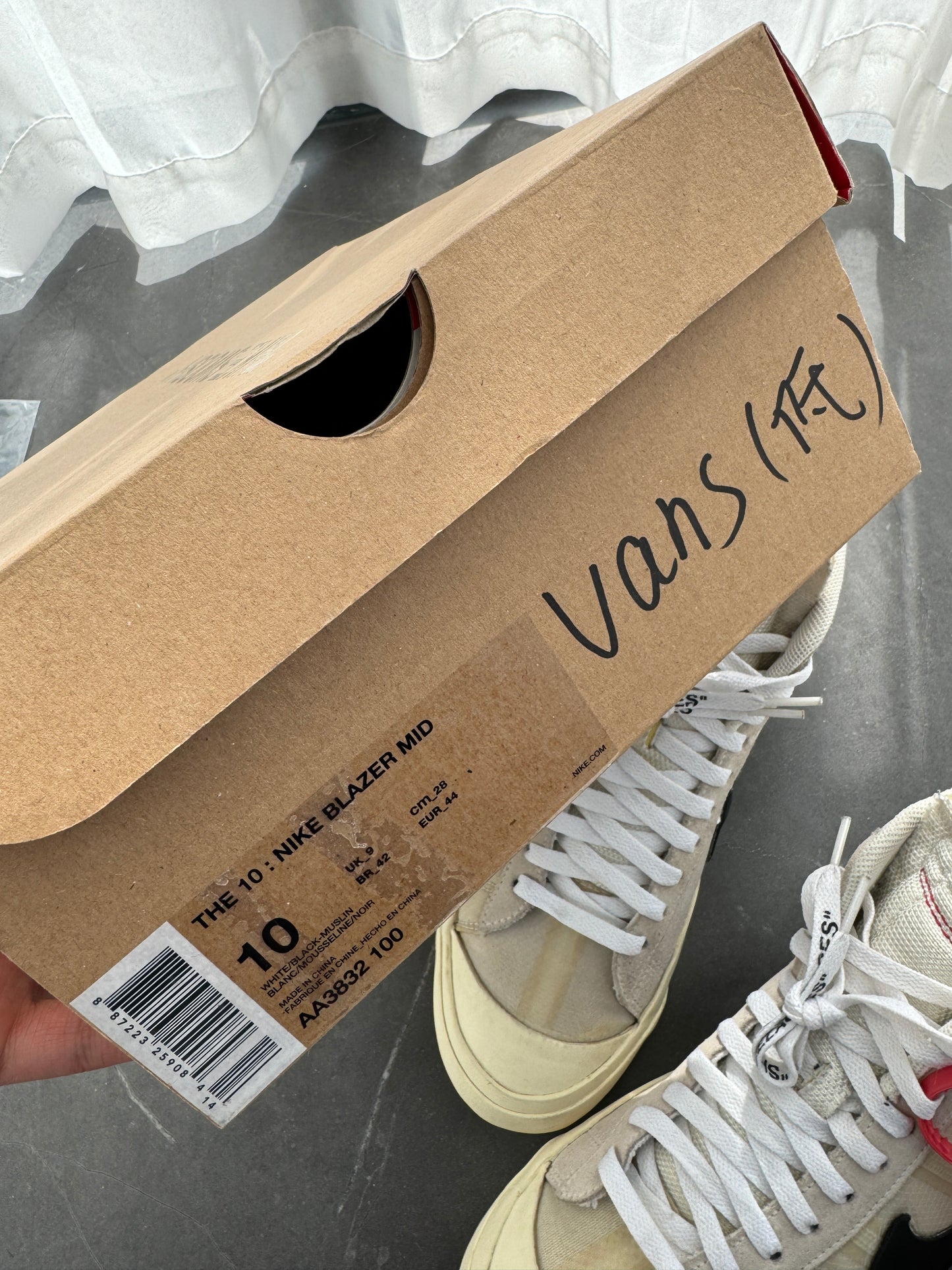 Nike Blazer Mid Off-White The Ten US10