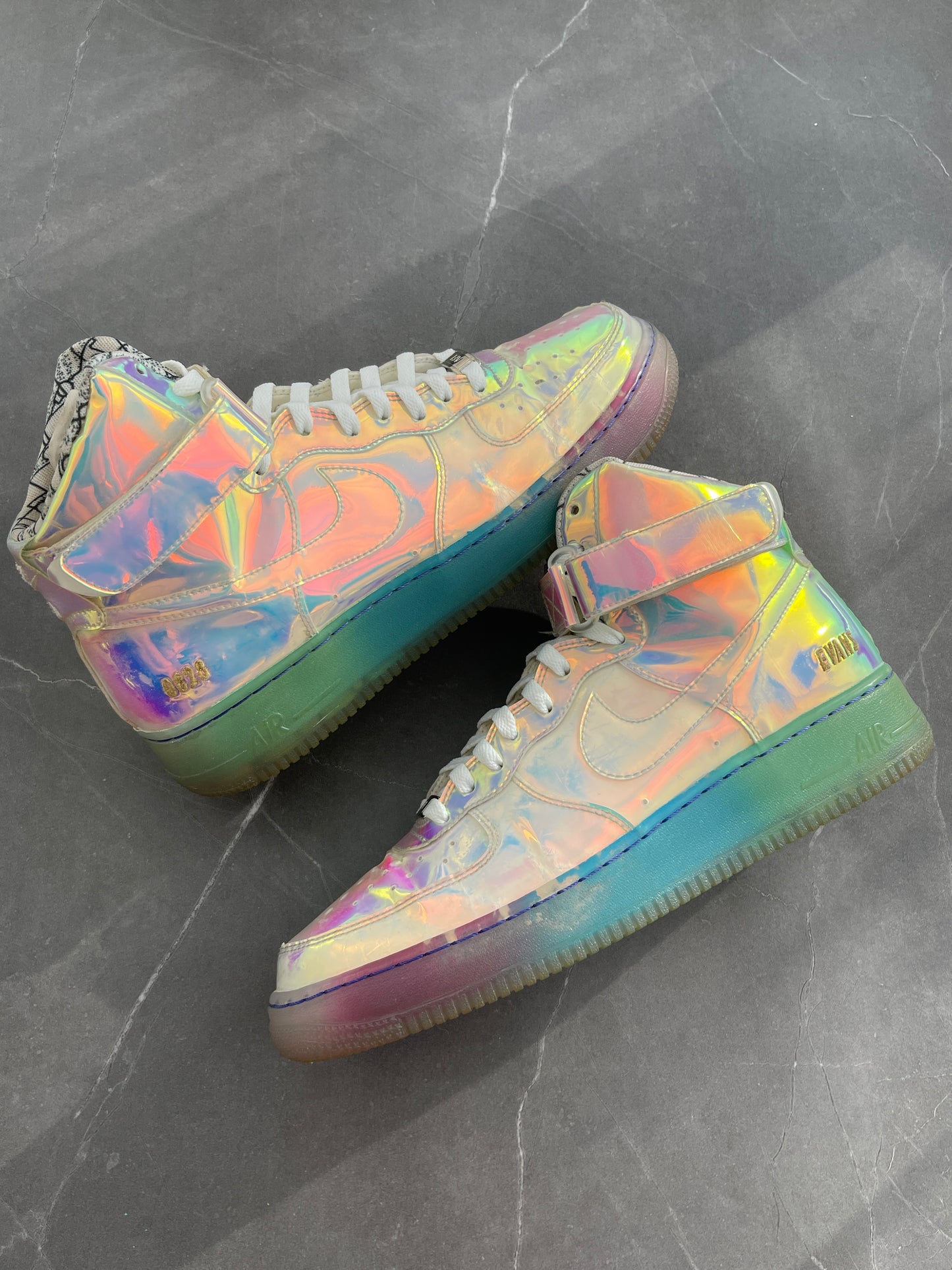 Air Force 1 High Iridescent Super Bowl 2015