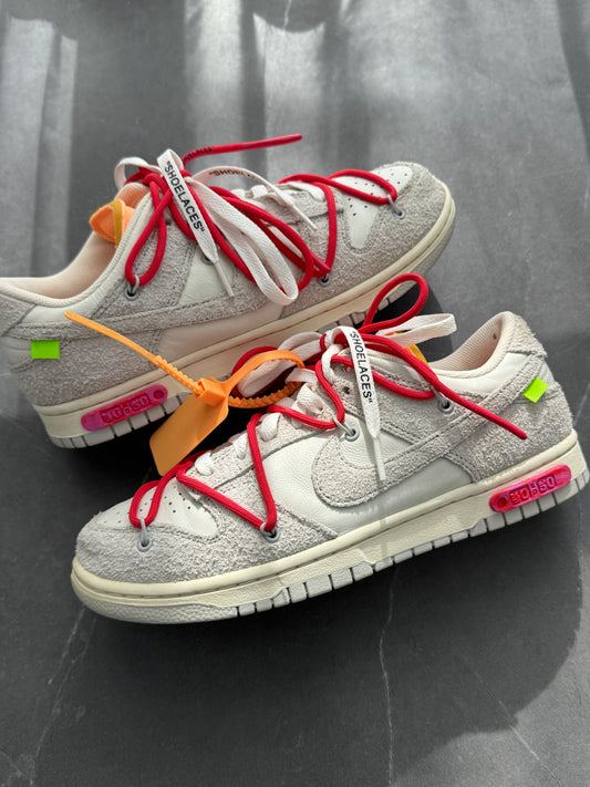 Dunk Low Off-White Lot40 US8.5