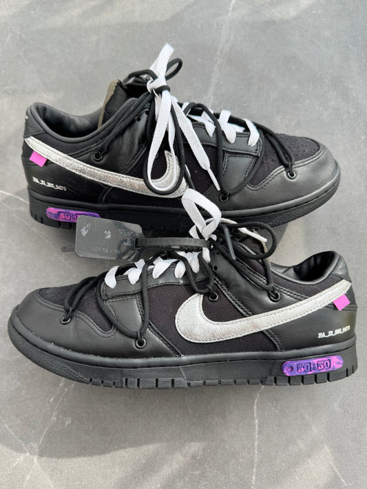 Dunk Low Off-White Lot50 US9.5