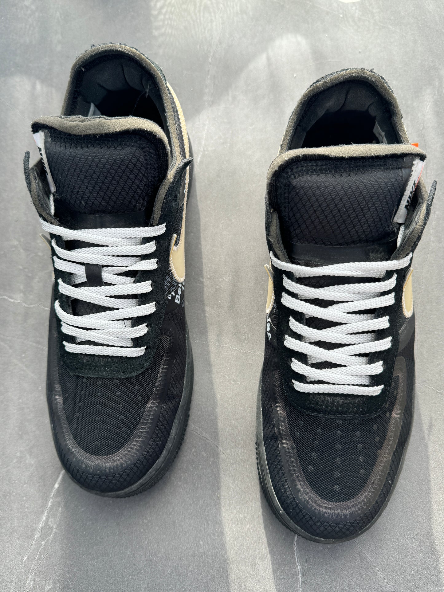 Air Force 1 Low Off-White Black US9