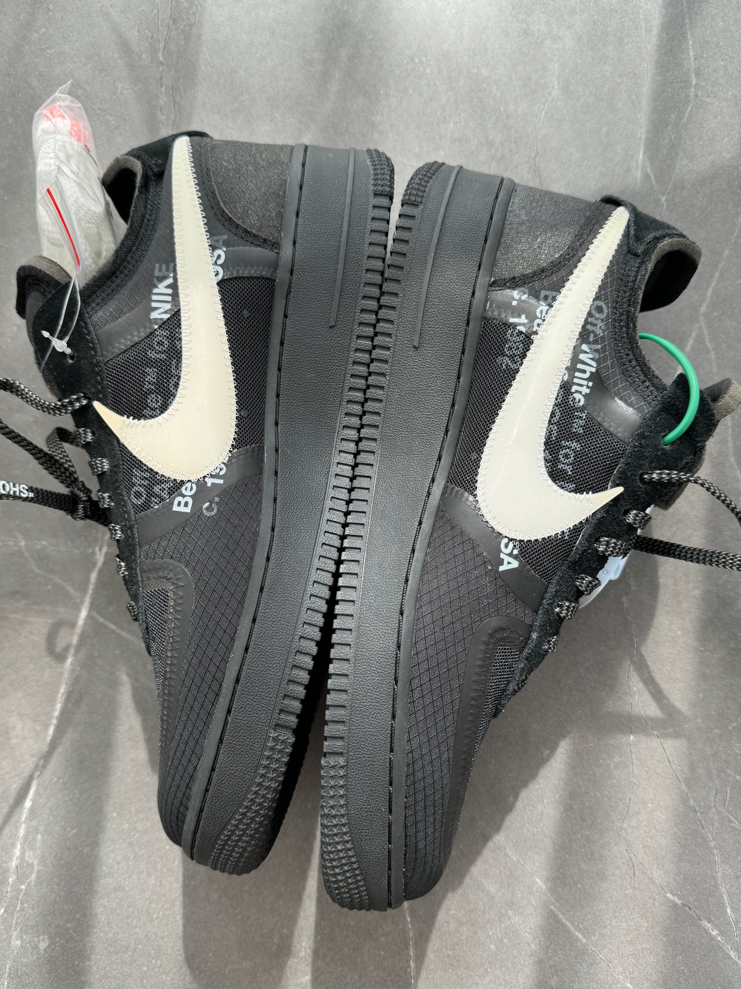 Air Force 1 Low Off-White Black US10