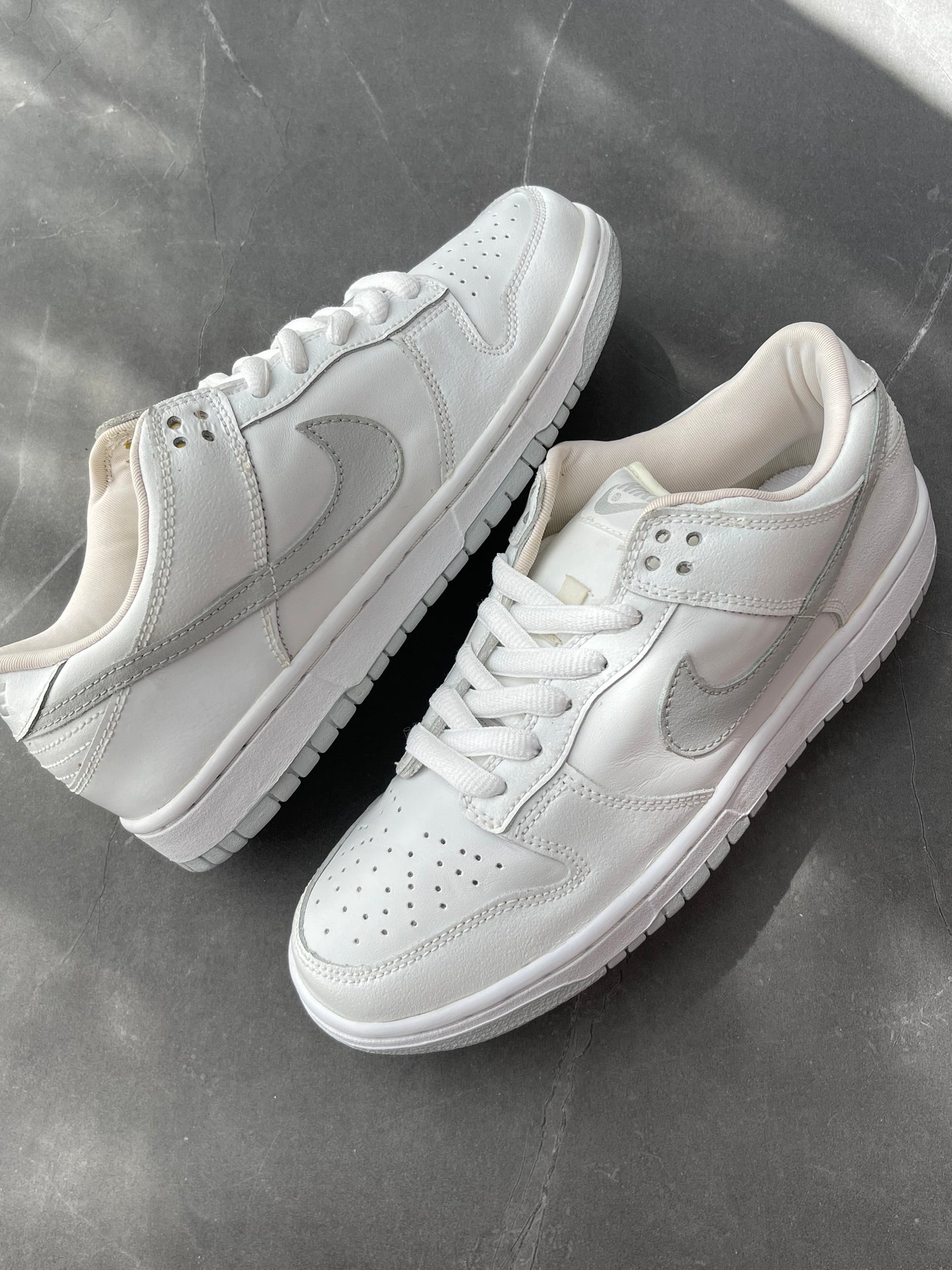 Dunk Low Pro B White Patent 2002