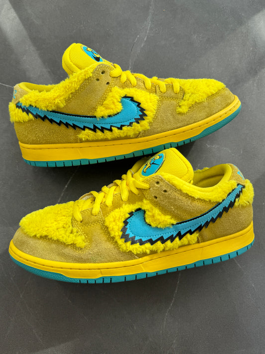 Dunk Low Pro SB Greatful Dead Bears Opti Yellow US10