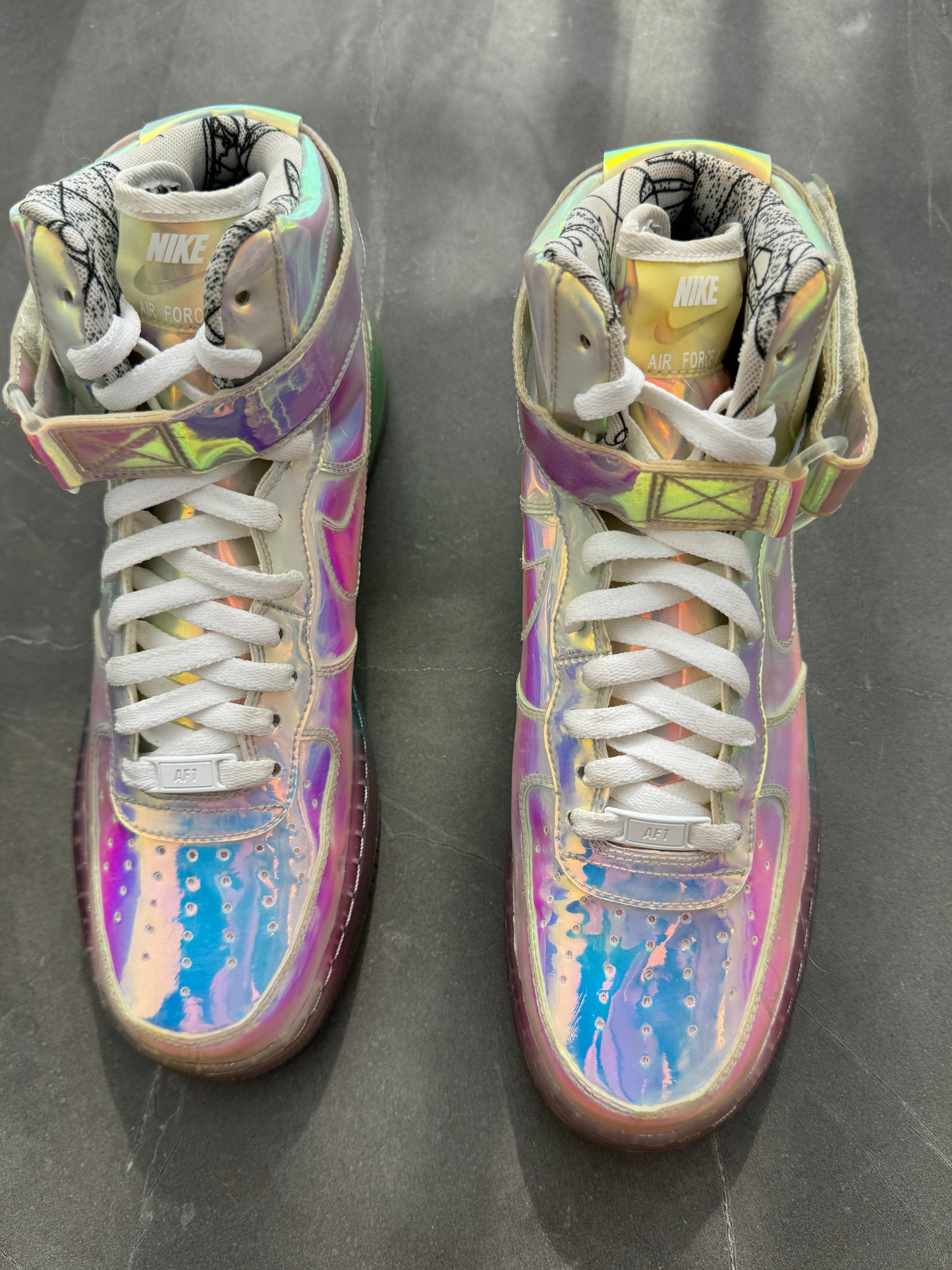 Air Force 1 High Premium Super Bowl Iridescent ID 2015