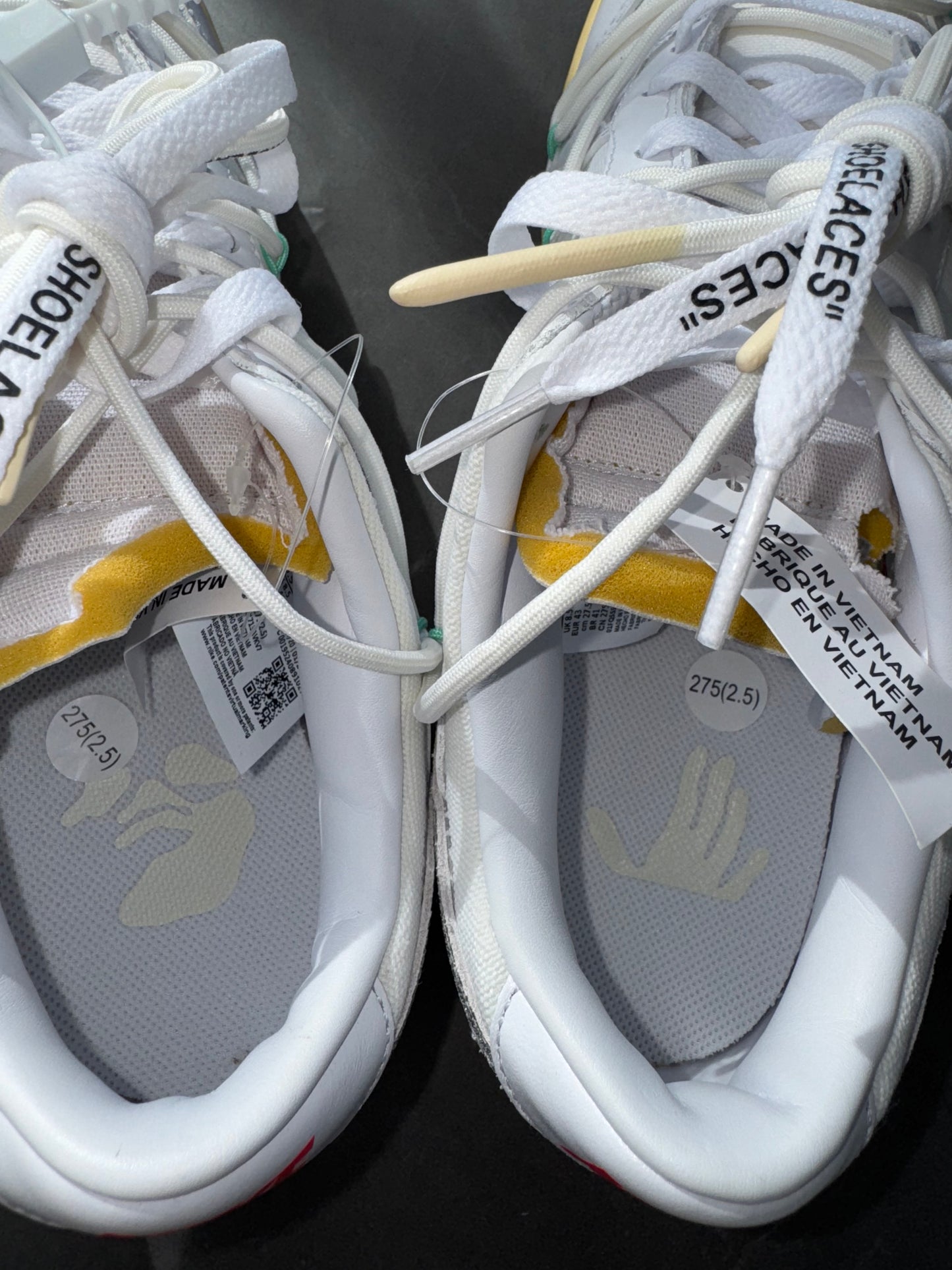 Dunk Low Off-White Lot1 US9.5