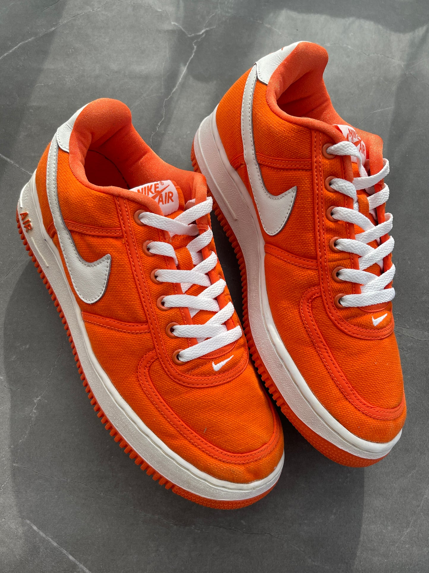 Air Force 1 Low Canvas Safety Orange