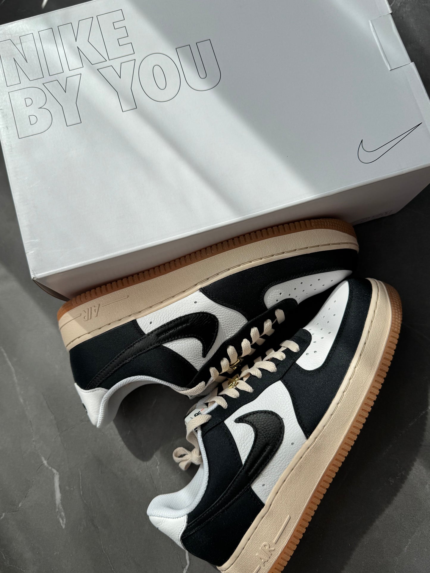 Air Force 1 Low Unlocked By You Vintage Panda Nike ID