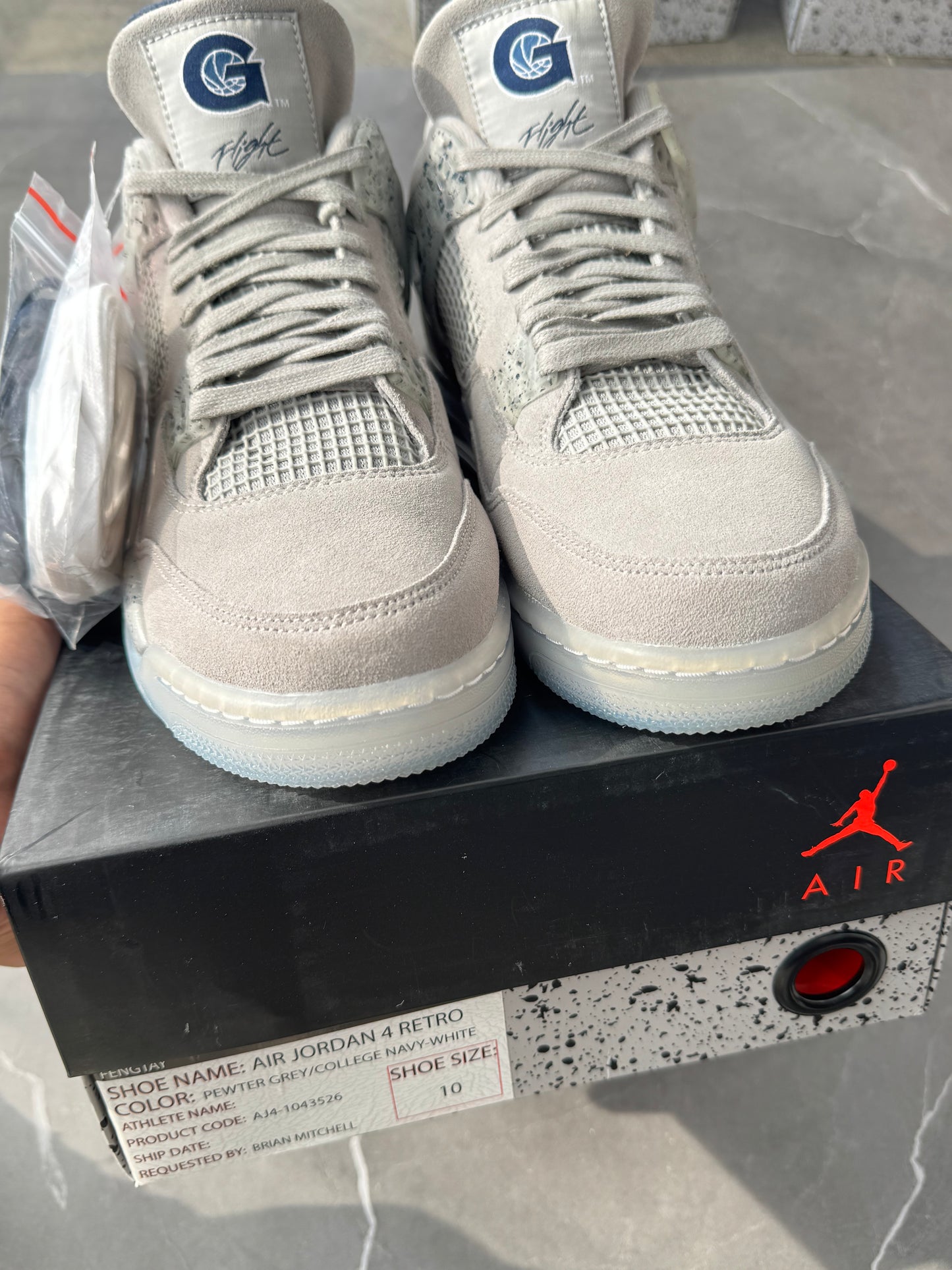 Air Jordan 4 Georgetown PE