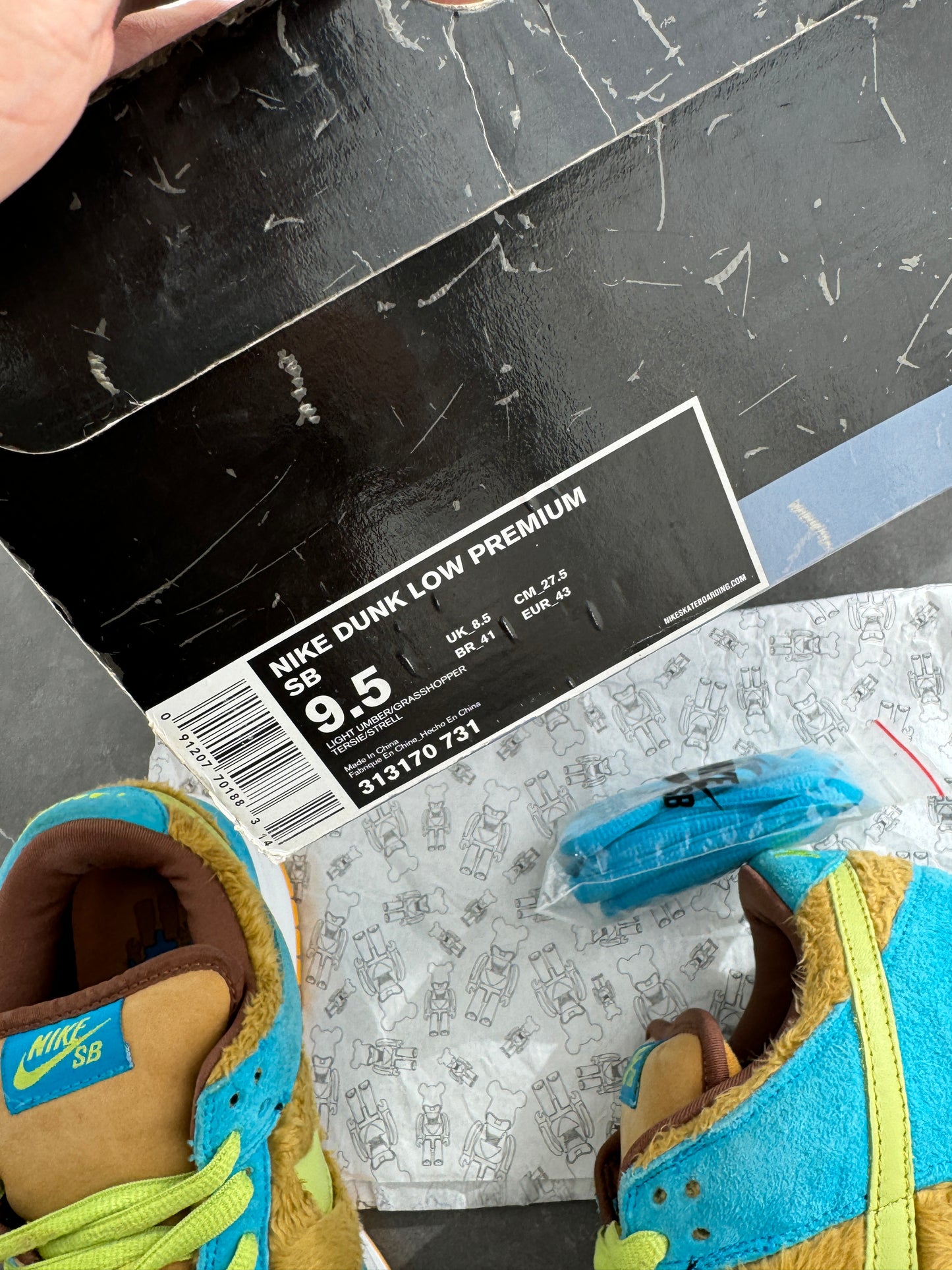 Dunk Low Premium SB Baby Bear 2006 US9.5