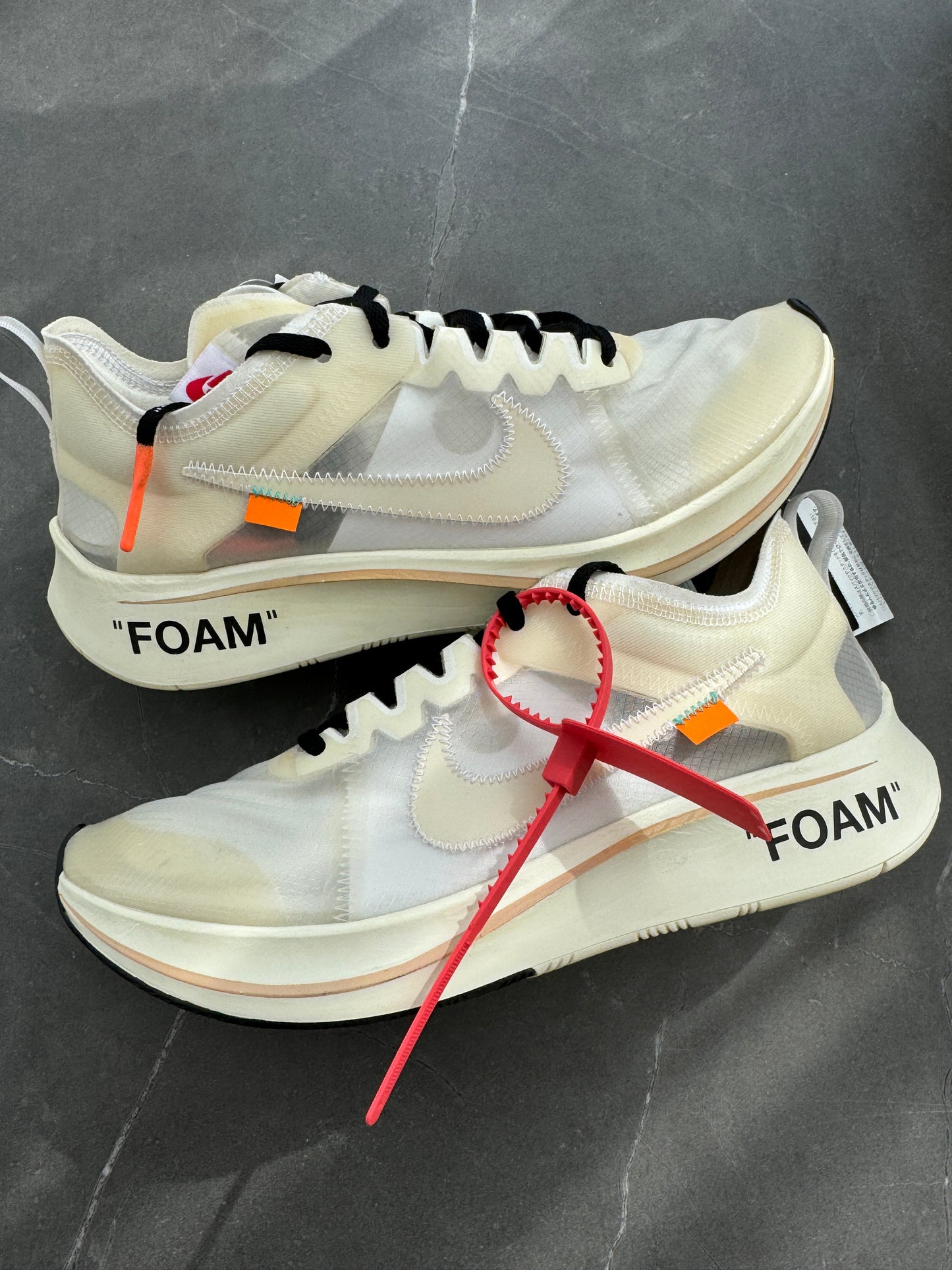 Nike Zoom Fly Off-White The Ten US9