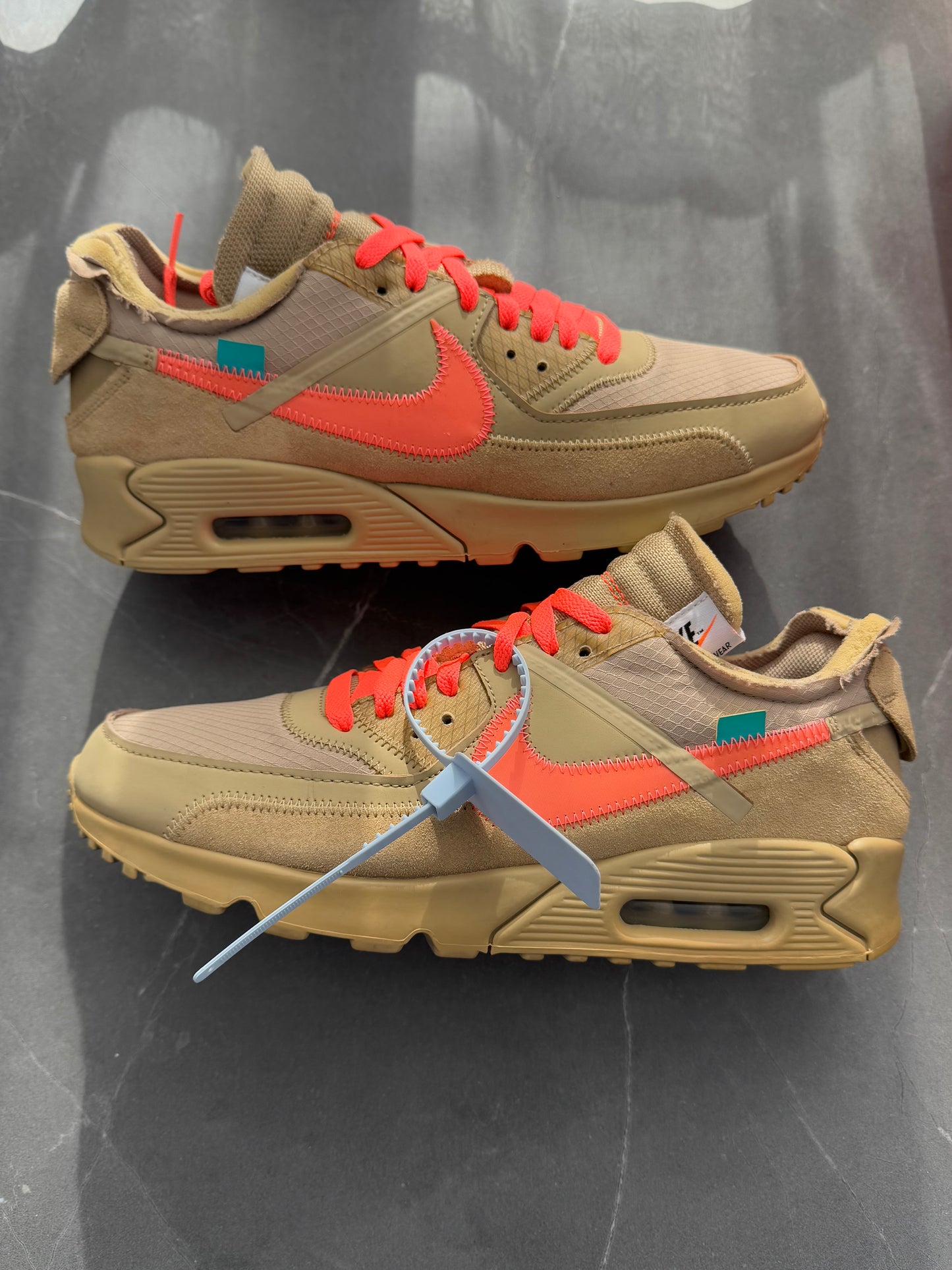 Air Max 90 Off-White Desert Ore US10.5