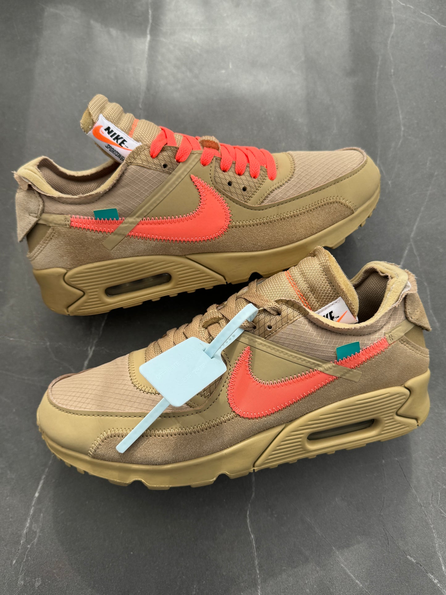 Air Max 90 Off-White Desert Ore US9