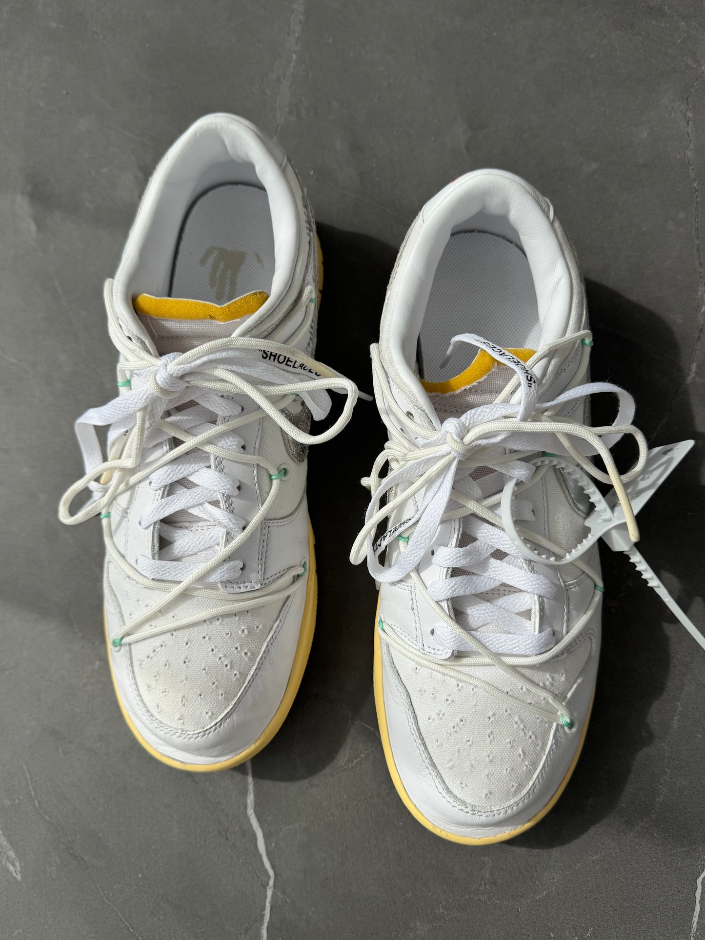 Dunk Low Off-White Lot1 US11
