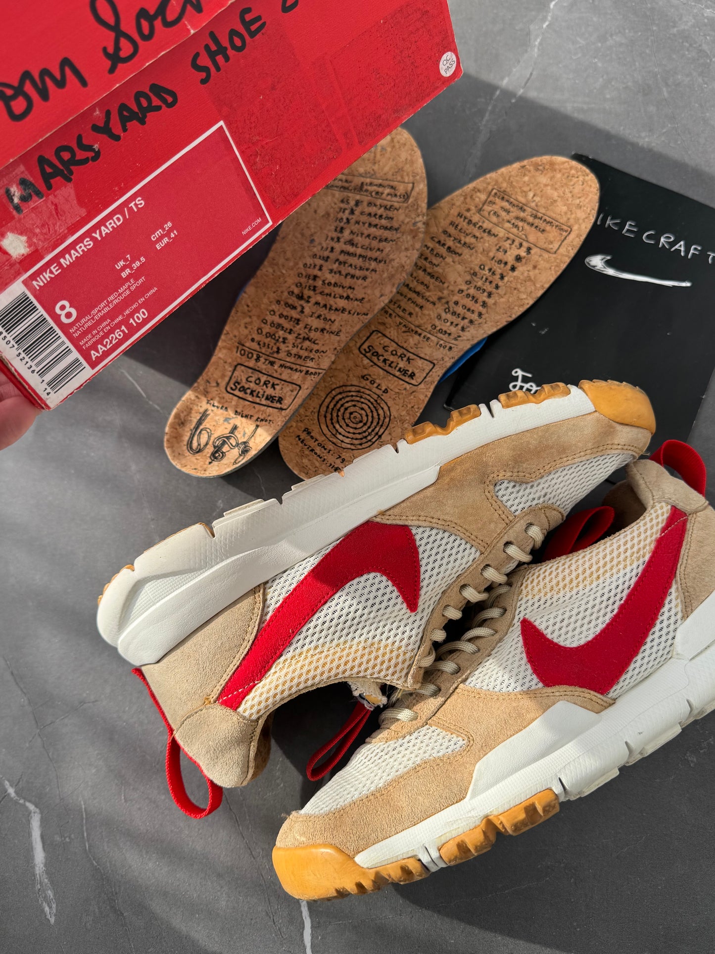 Nike Craft Mars Yard Shoe 2.0 x Tom Sachs US8