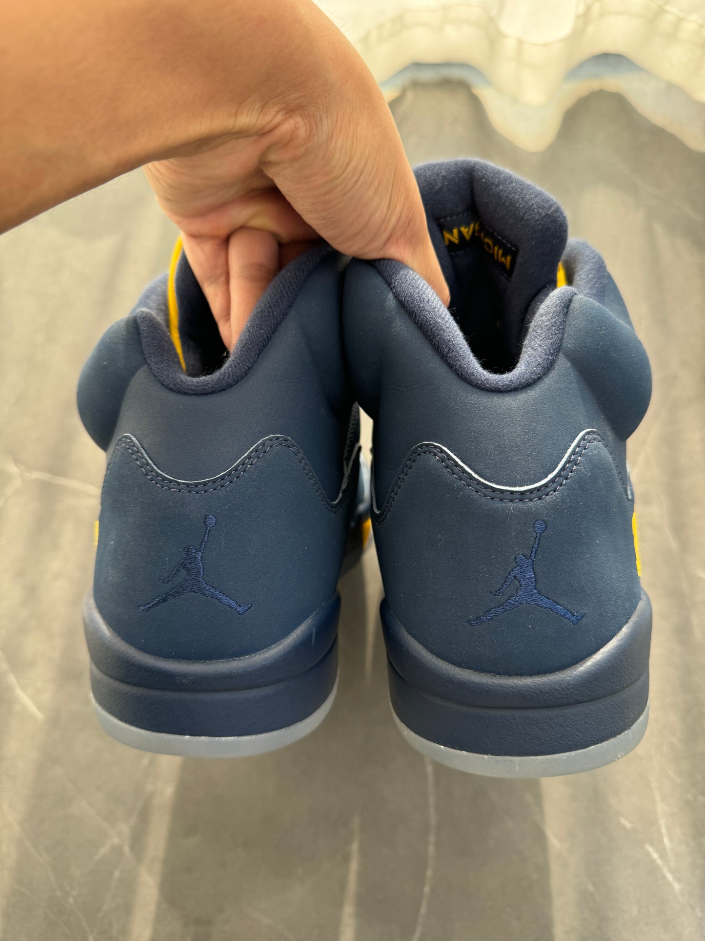 Air Jordan 5 High Michigan PE