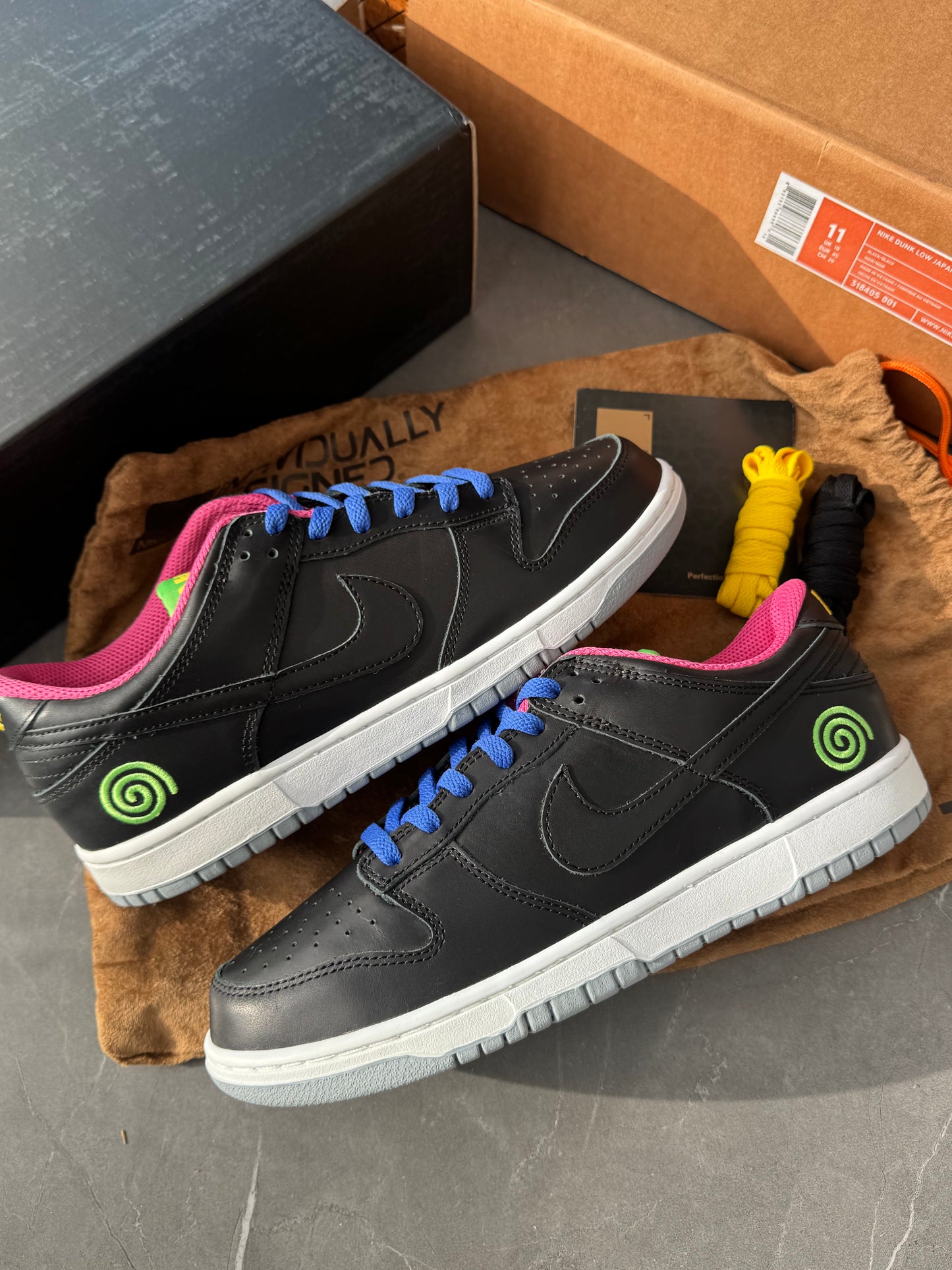 Dunk Low Japan ID Kaela Kimura Black 2006