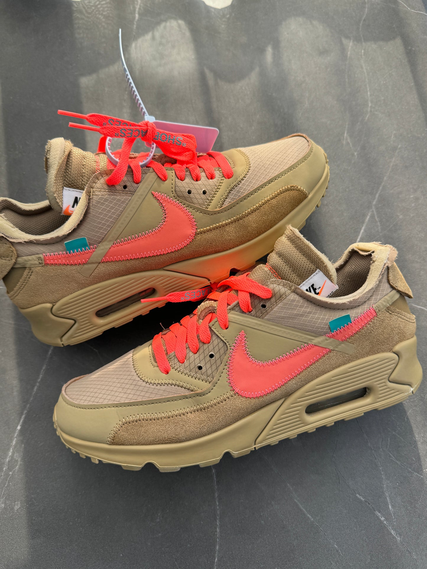 Air Max 90 Off-White Desert Ore US10