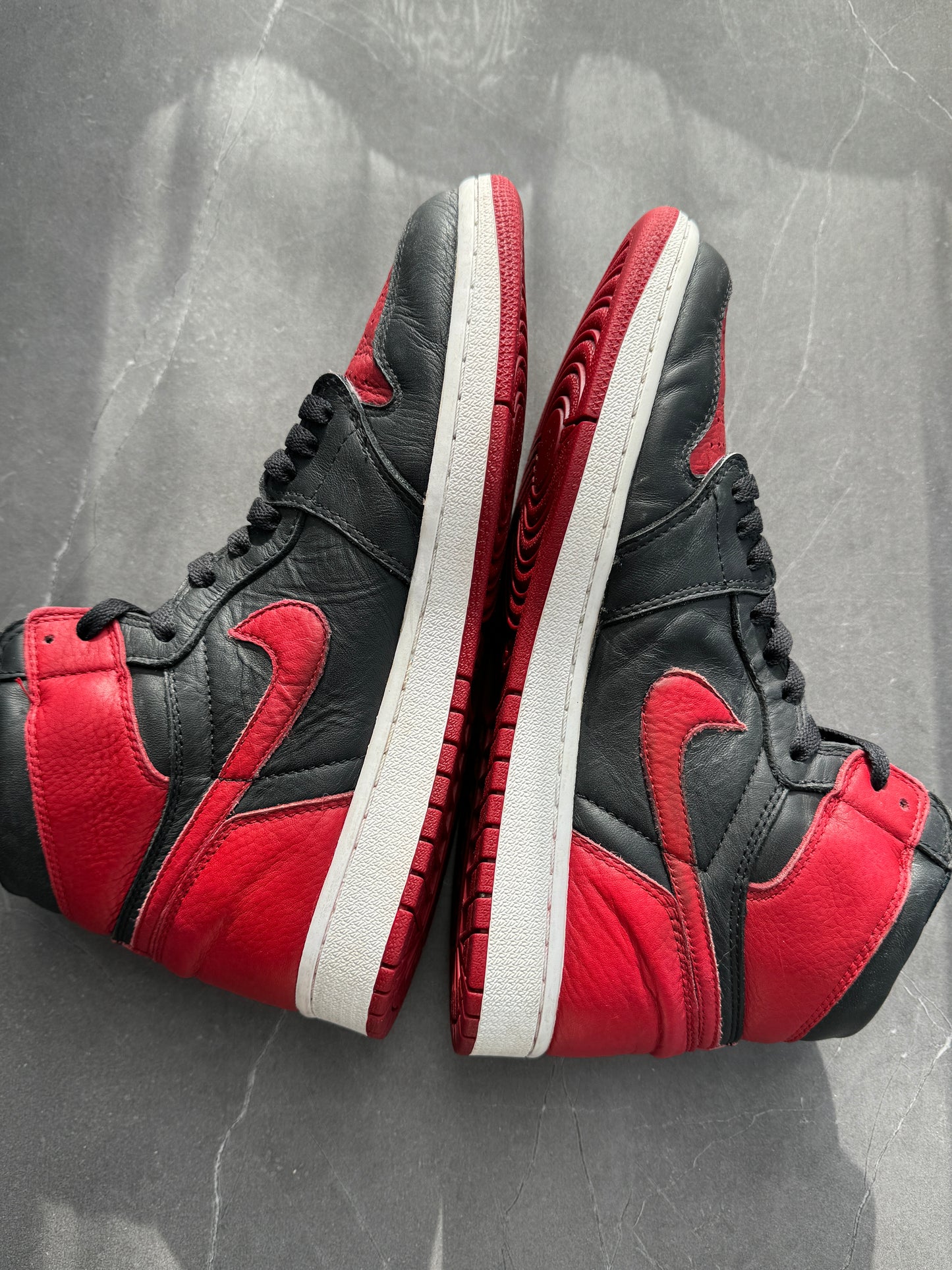 Air Jordan 1 High Bred Banned 2016 US9