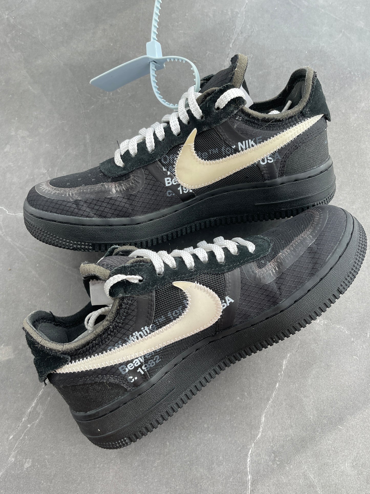 Air Force 1 Low Off-White Black US4.5