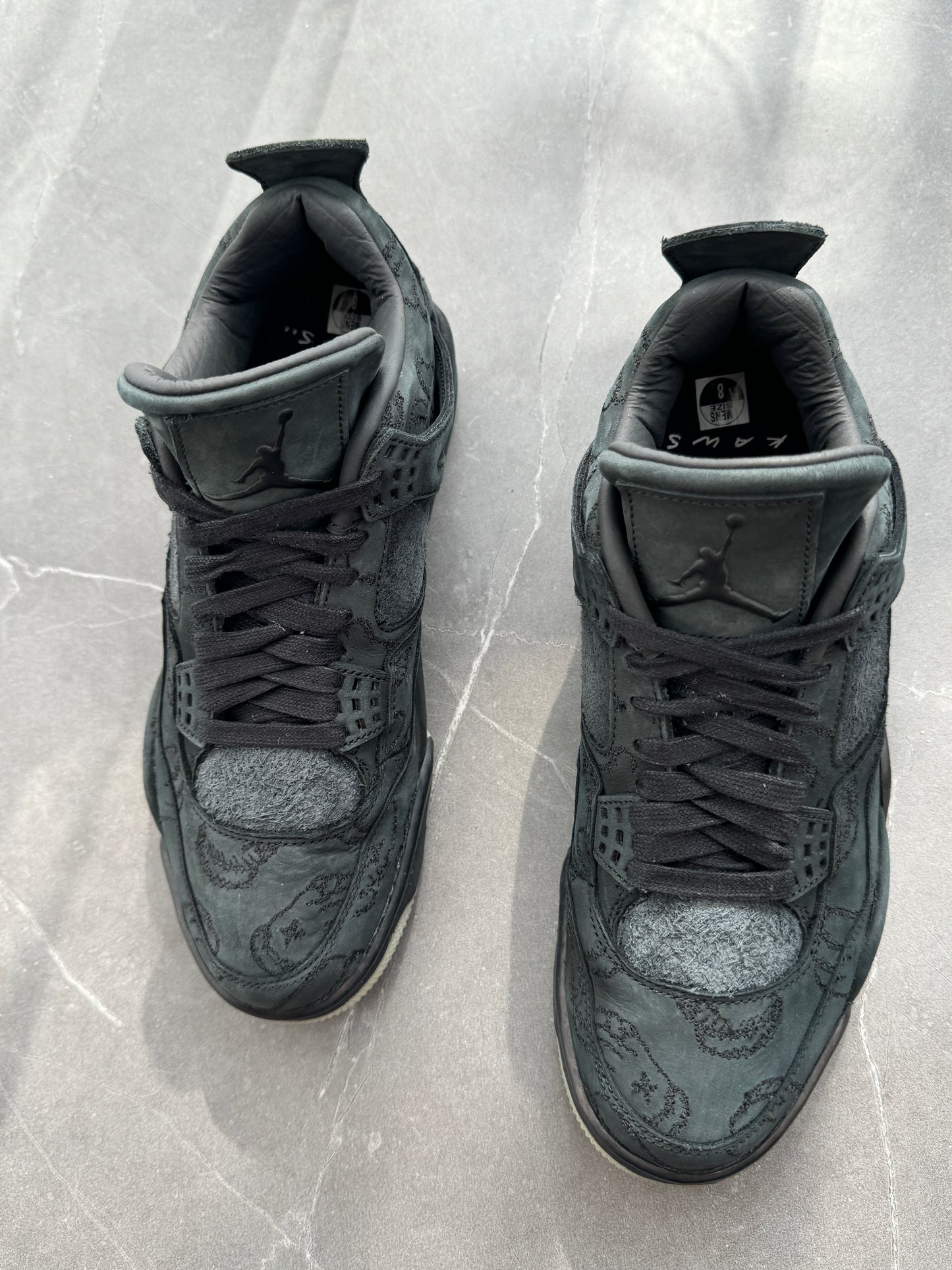 Air Jordan 4 Kaws Black US8