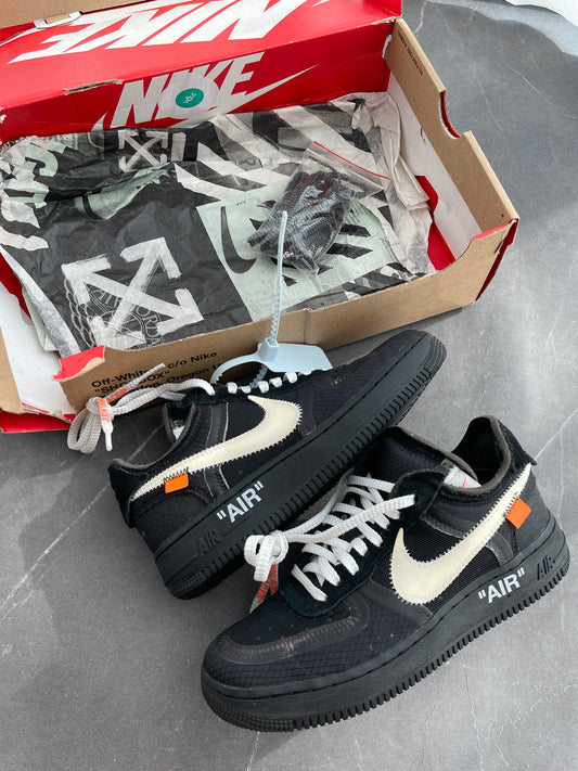 Air Force 1 Low Off-White Black US4.5