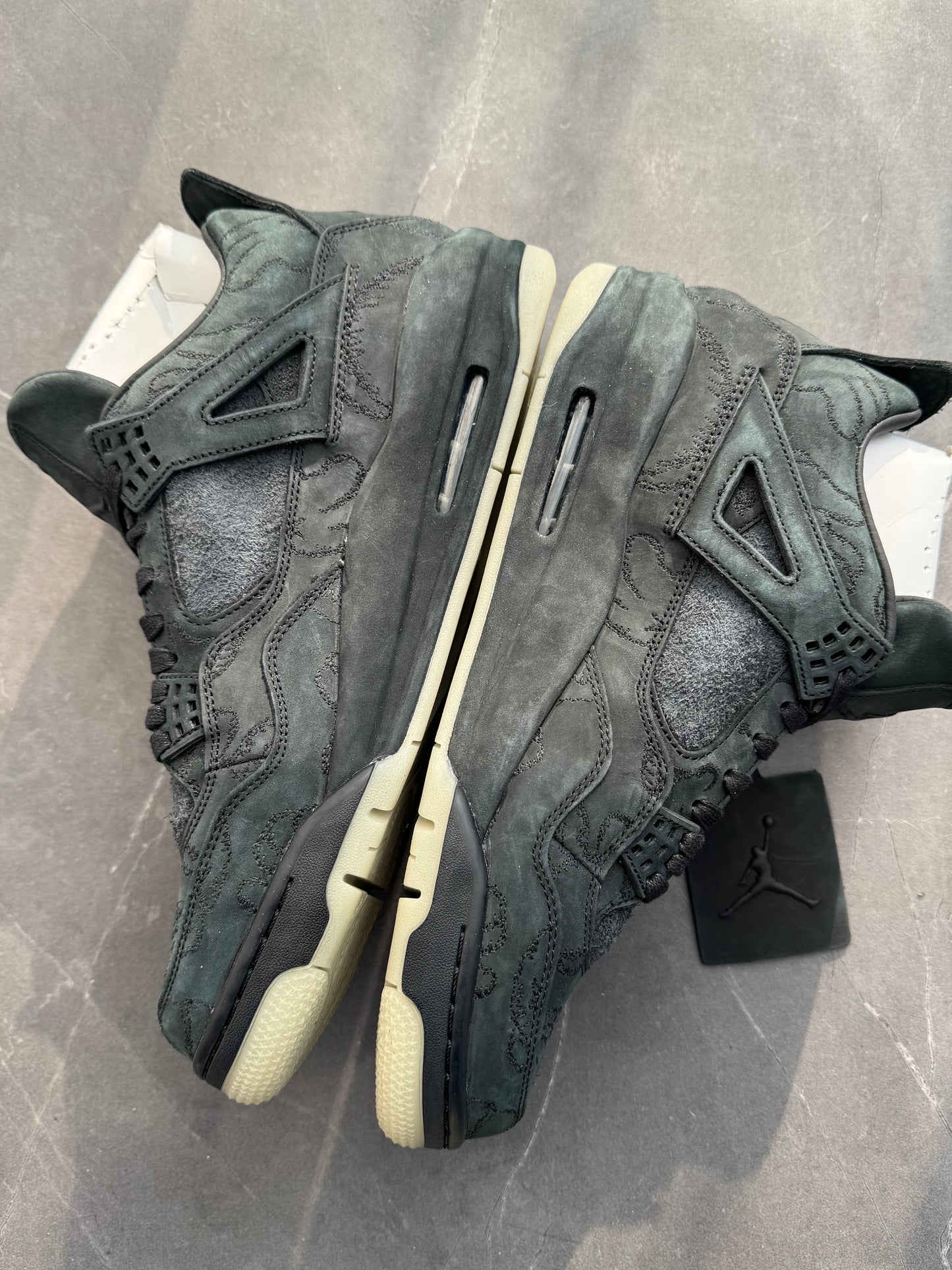 Air Jordan 4 Kaws Black US12