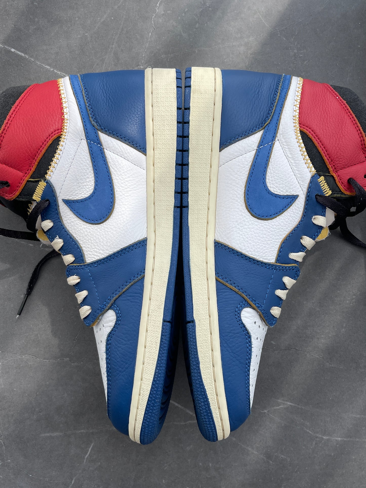 Air Jordan 1 High Union Strom Blue Toe