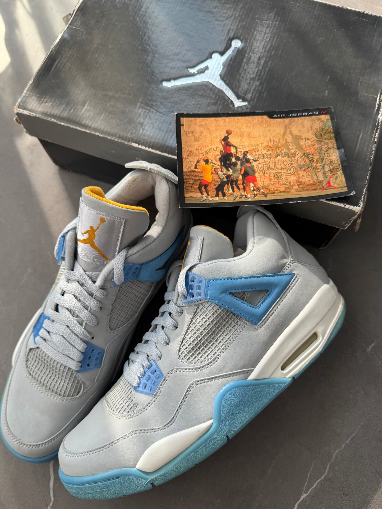 Air Jordan 4 Mist Blue 2006