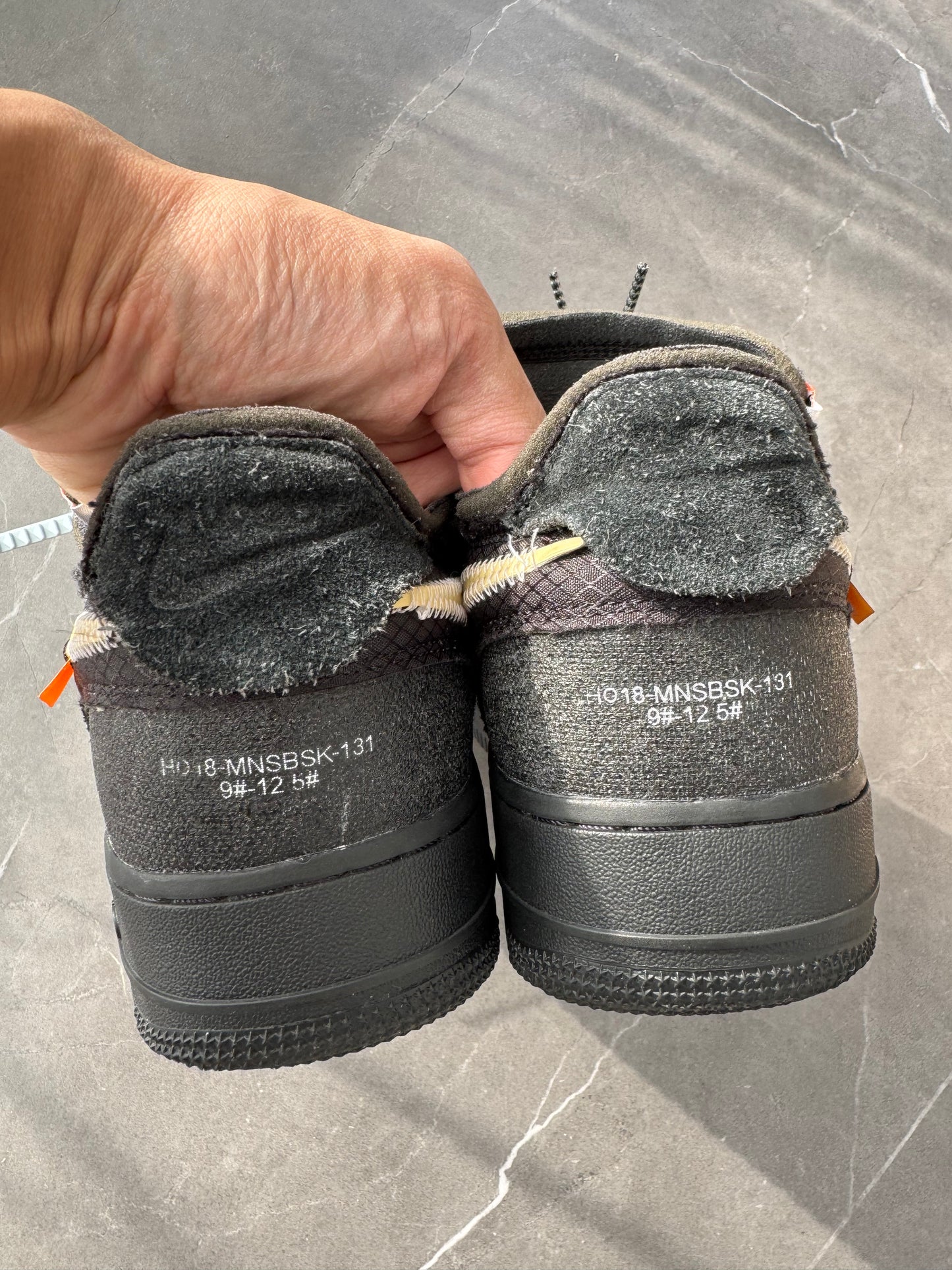 Air Force 1 Low Off-White Black White US9