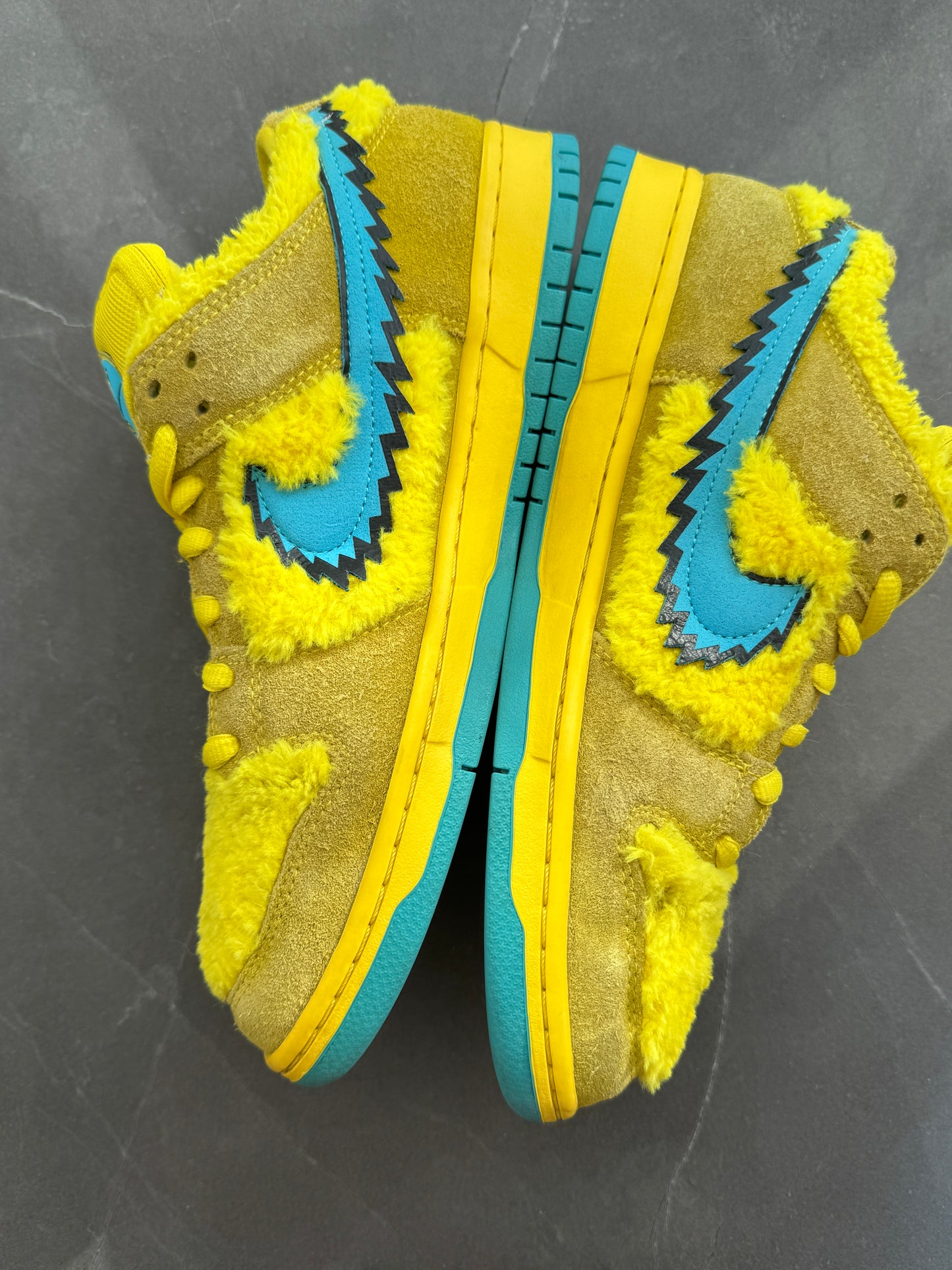 Dunk Low Pro SB Greatful Dead Bears Opti Yellow US10