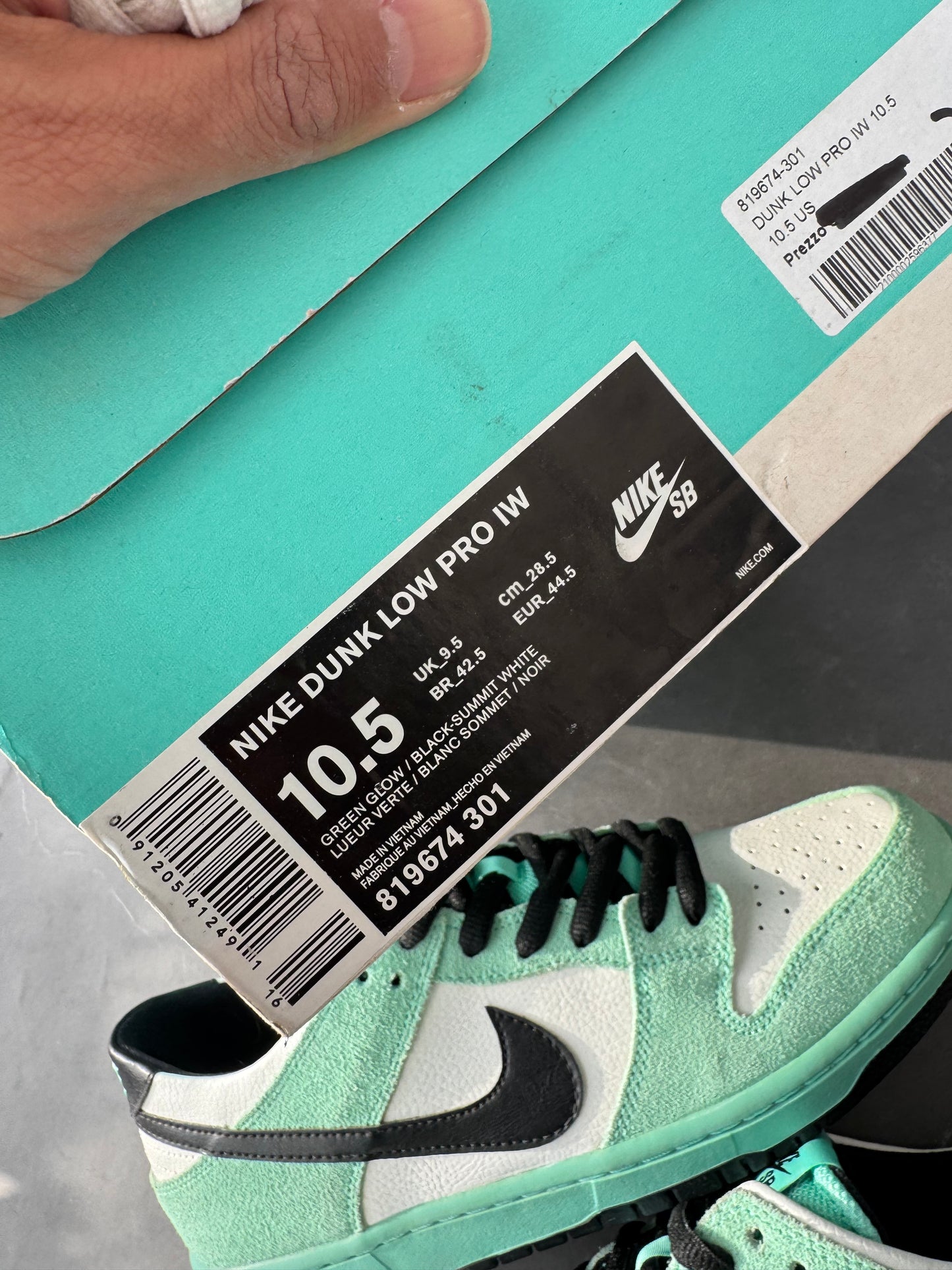 Dunk Low Pro SB Sea Crystal 2016