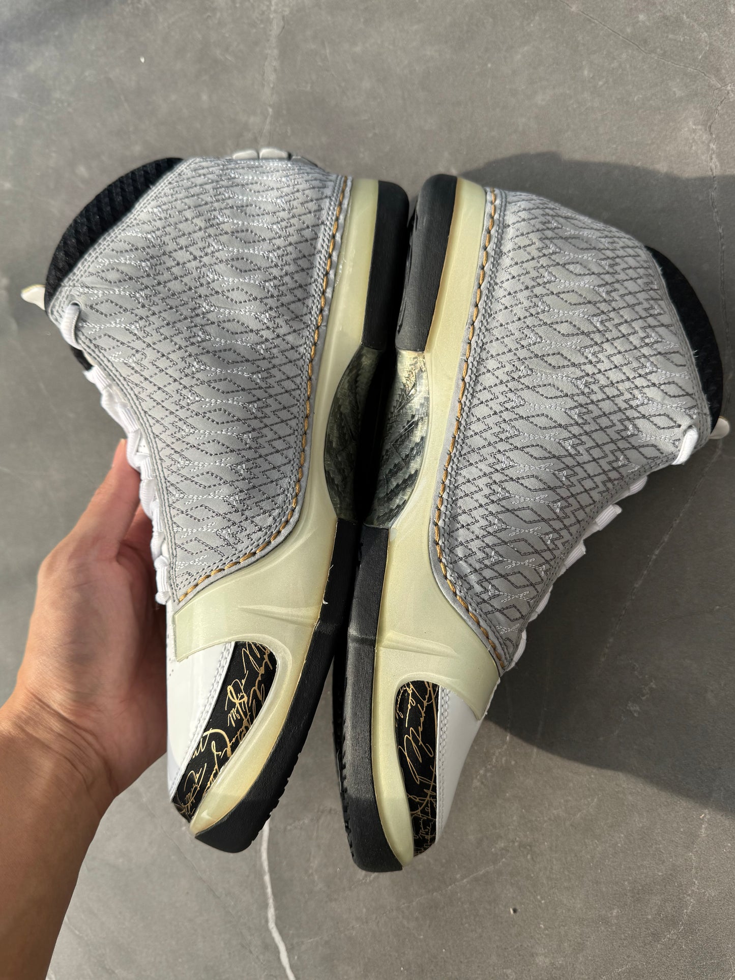 Air Jordan 23 White Stealth 2008