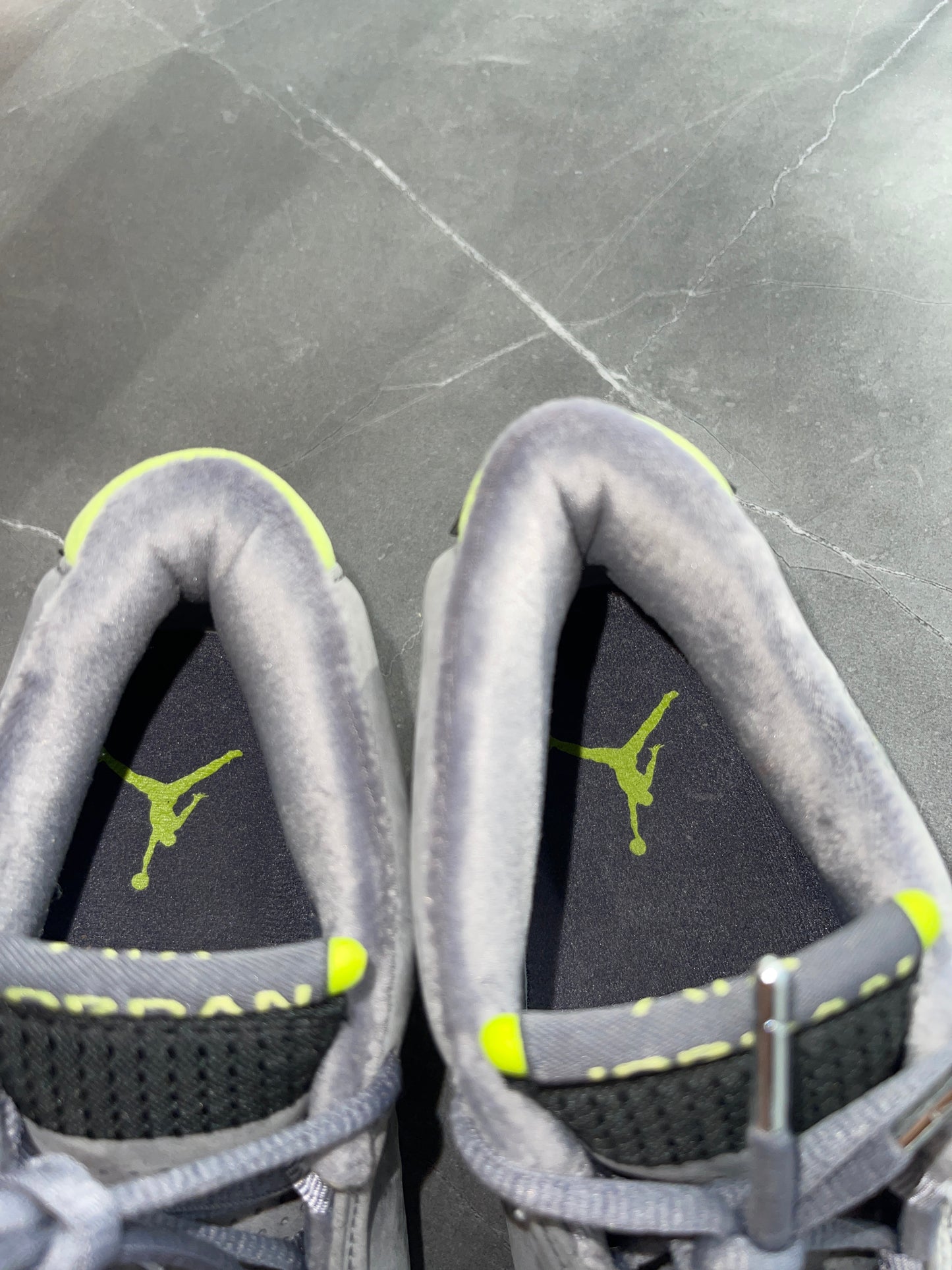 Air Jordan 14 Graphite Chartreuse 2005