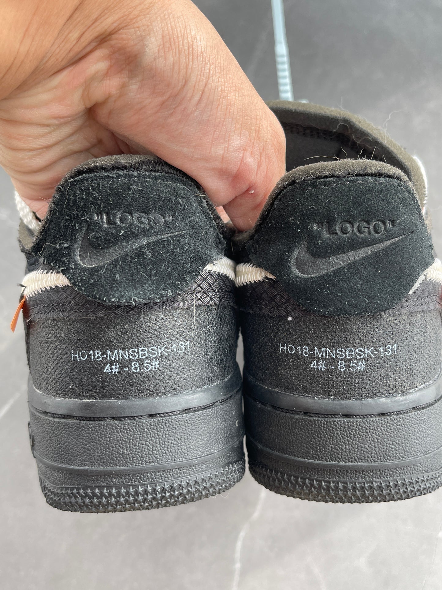 Air Force 1 Low Off-White Black US4.5