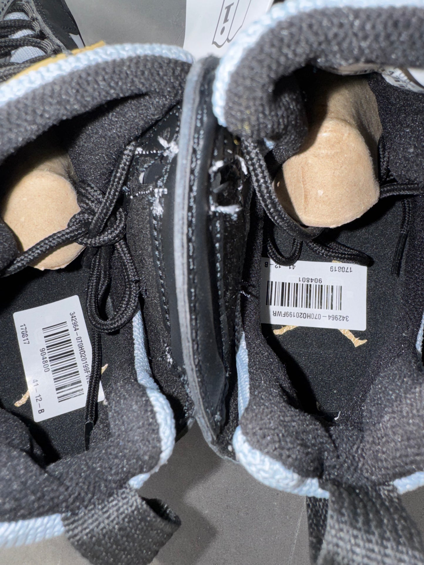 Jordan True Flight Black Metallic Gold Unreleased Sample 2018