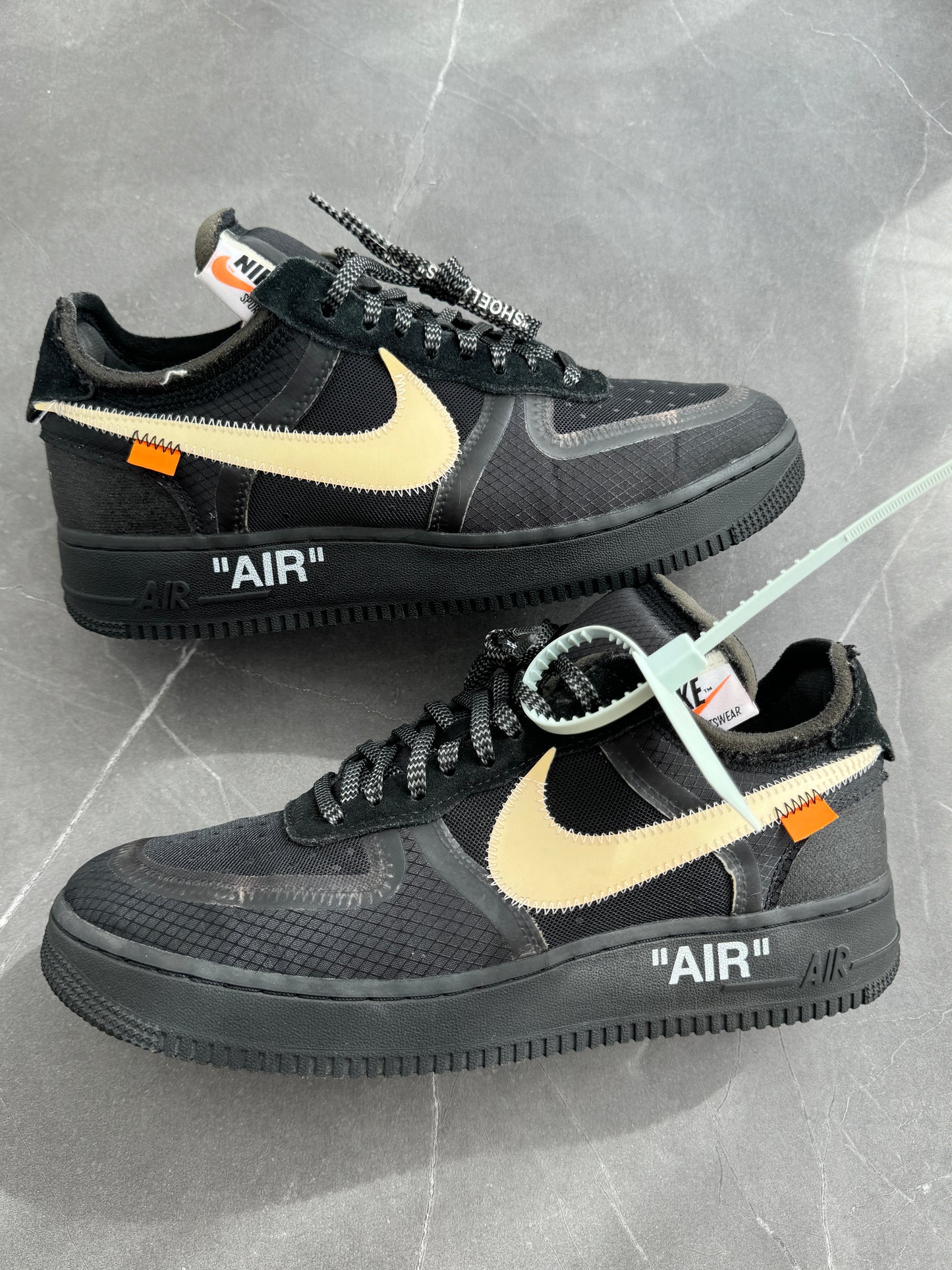 Air Force 1 Low Off-White Black US9