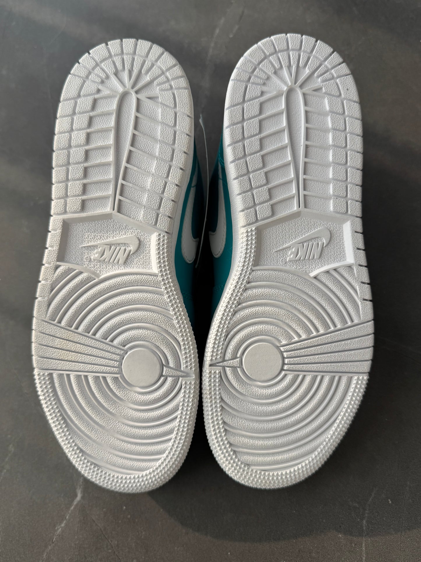Air Jordan 1 Low GS Miami Dolphin Unreleased Sample