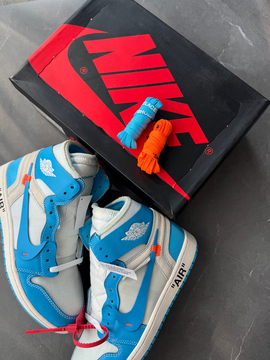 Air Jordan 1 High Off-White University Blue US11