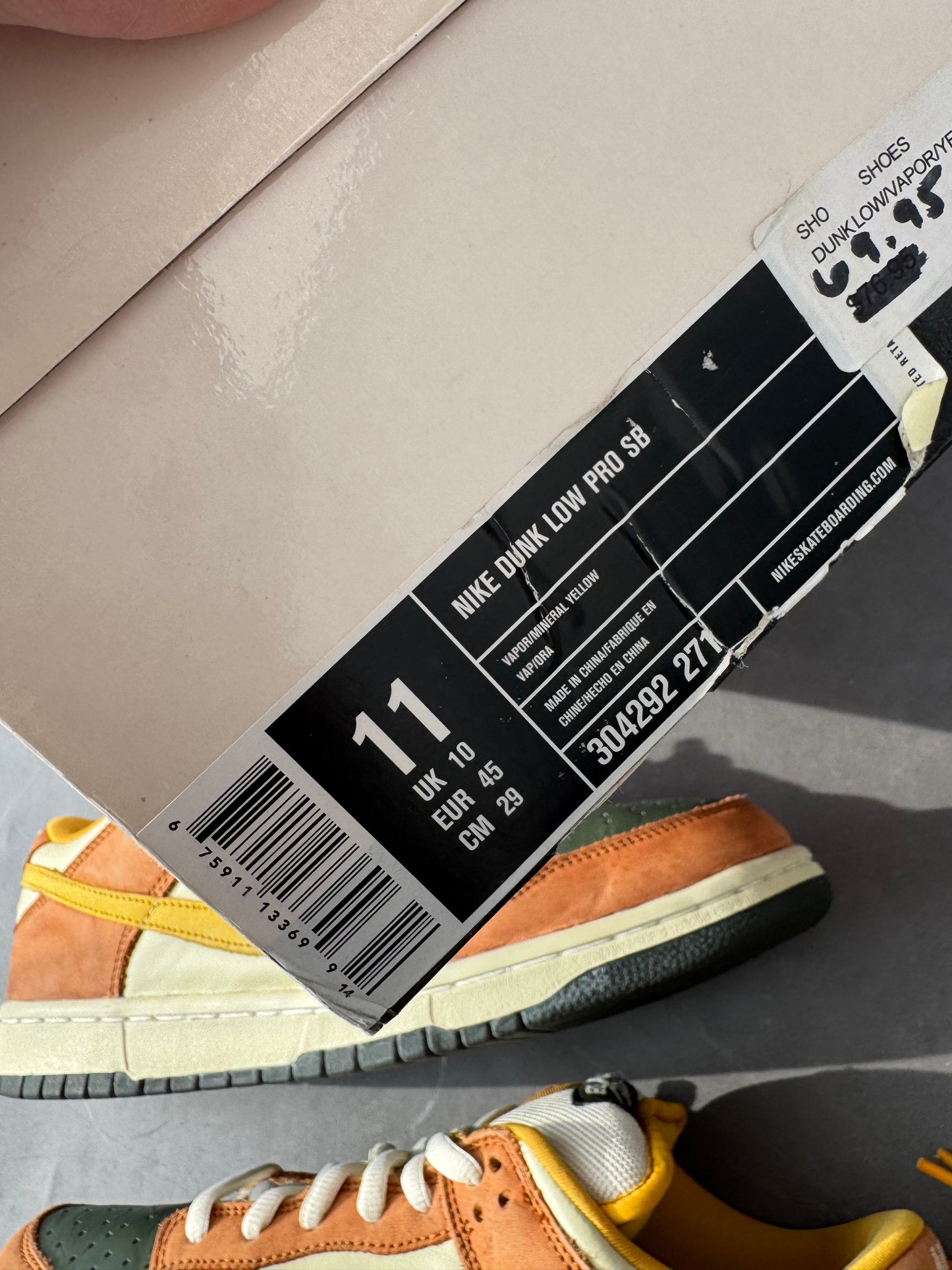Dunk Low Pro SB Vapour 2005 US11