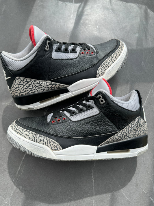 Air Jordan 3 Black Cement 2018