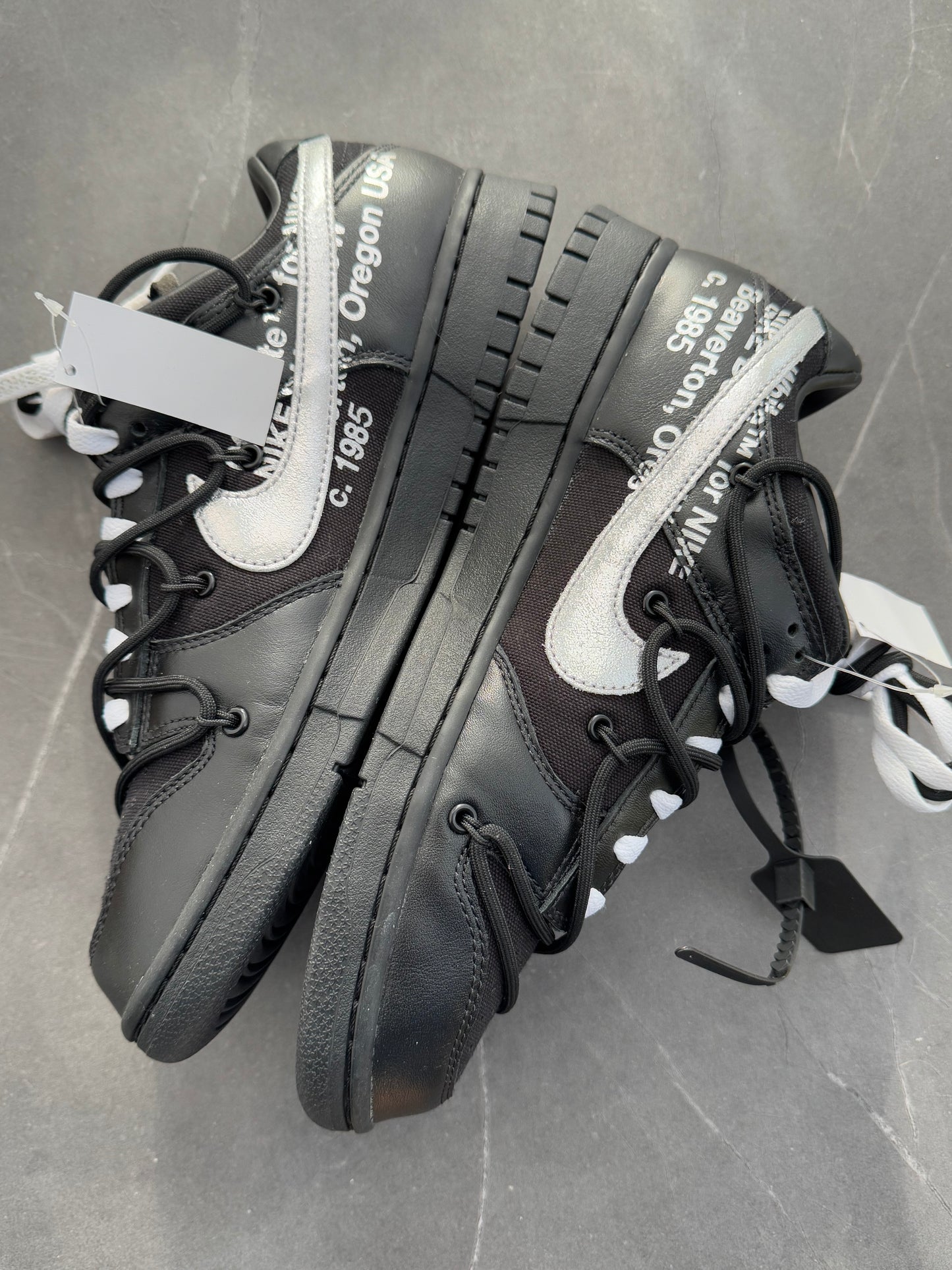 Dunk Low Off-White Lot50 US9